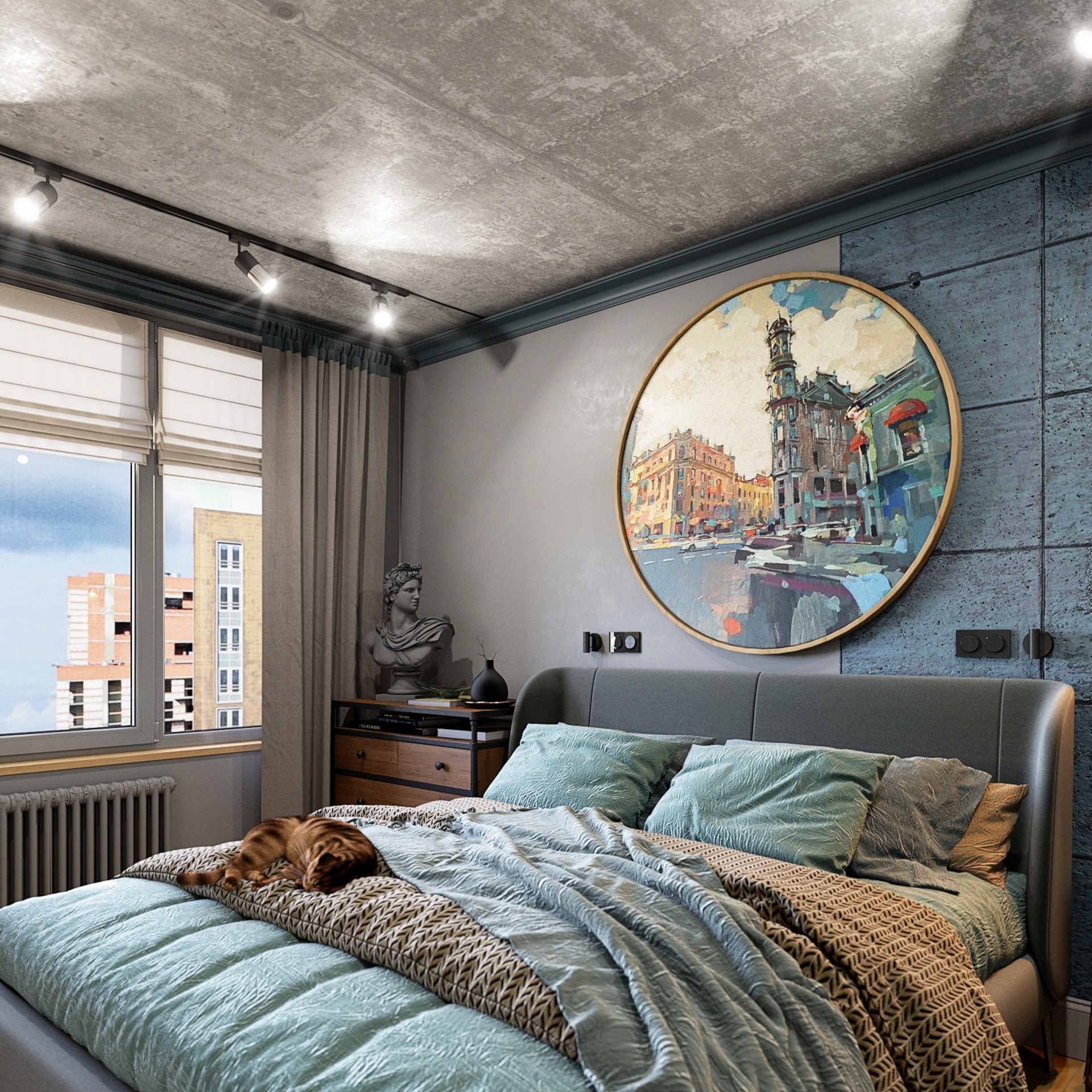 Иней. Квартира 35 м². Мастерская интерьеров Светланы Куксовой. Дизайн и реализация