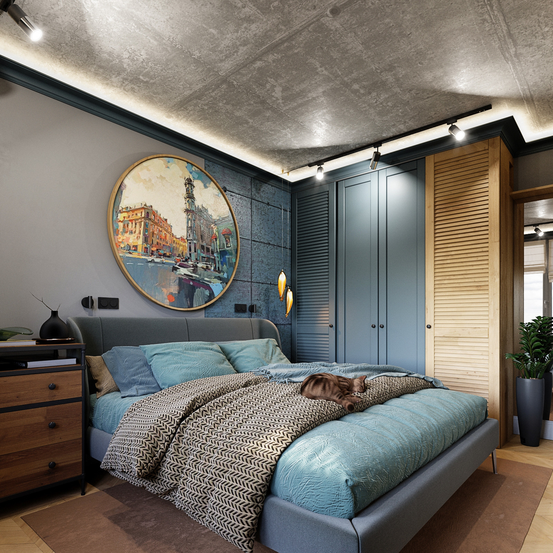 Иней. Квартира 35 м². Мастерская интерьеров Светланы Куксовой. Дизайн и реализация