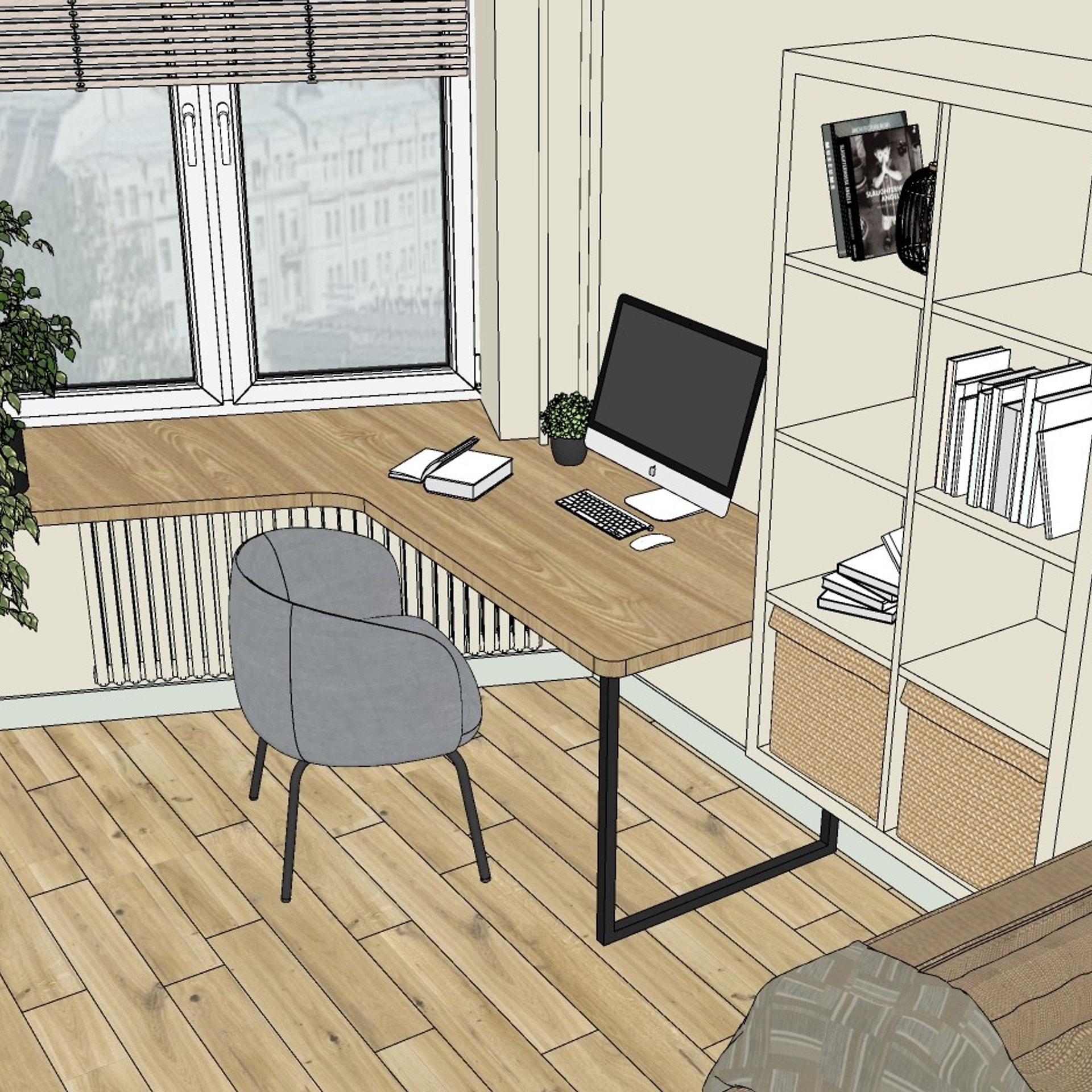 Гербарий. Квартира 96 м². Мастерская интерьеров Светланы Куксовой. Дизайн и реализация