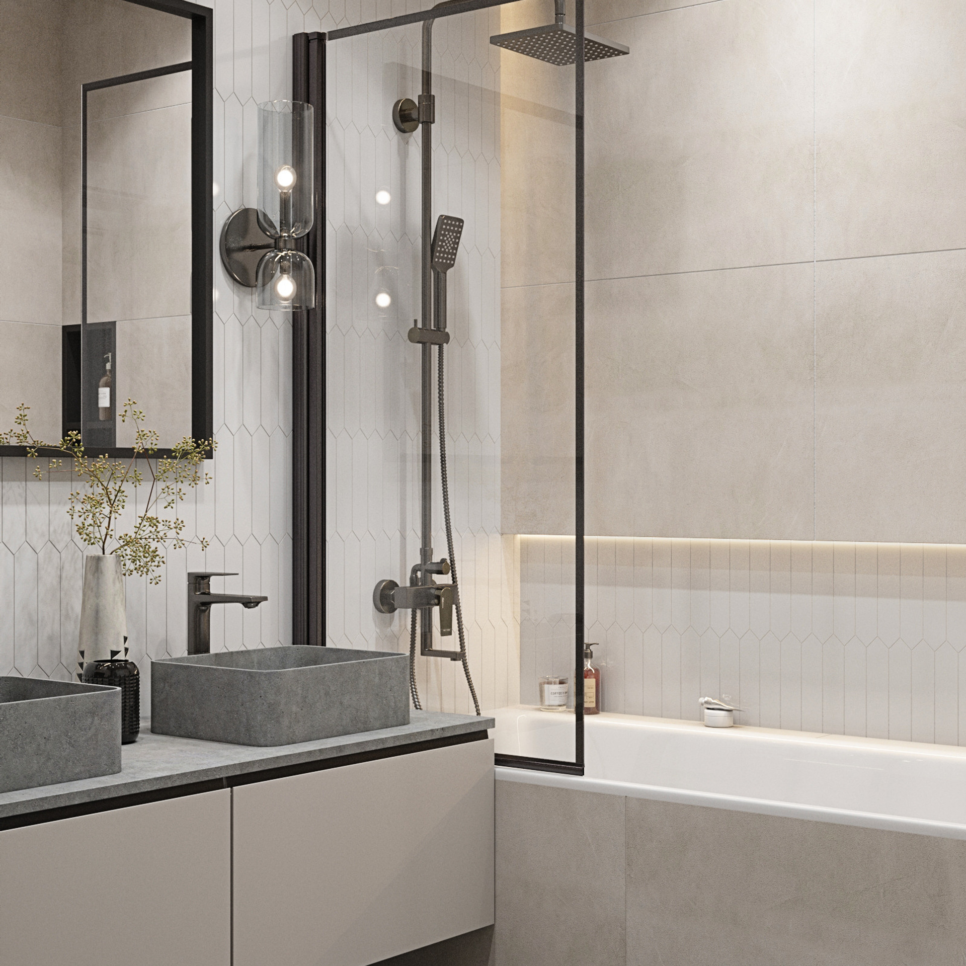 Эфир. Квартира 90 м². Мастерская интерьеров Светланы Куксовой. Дизайн и реализация