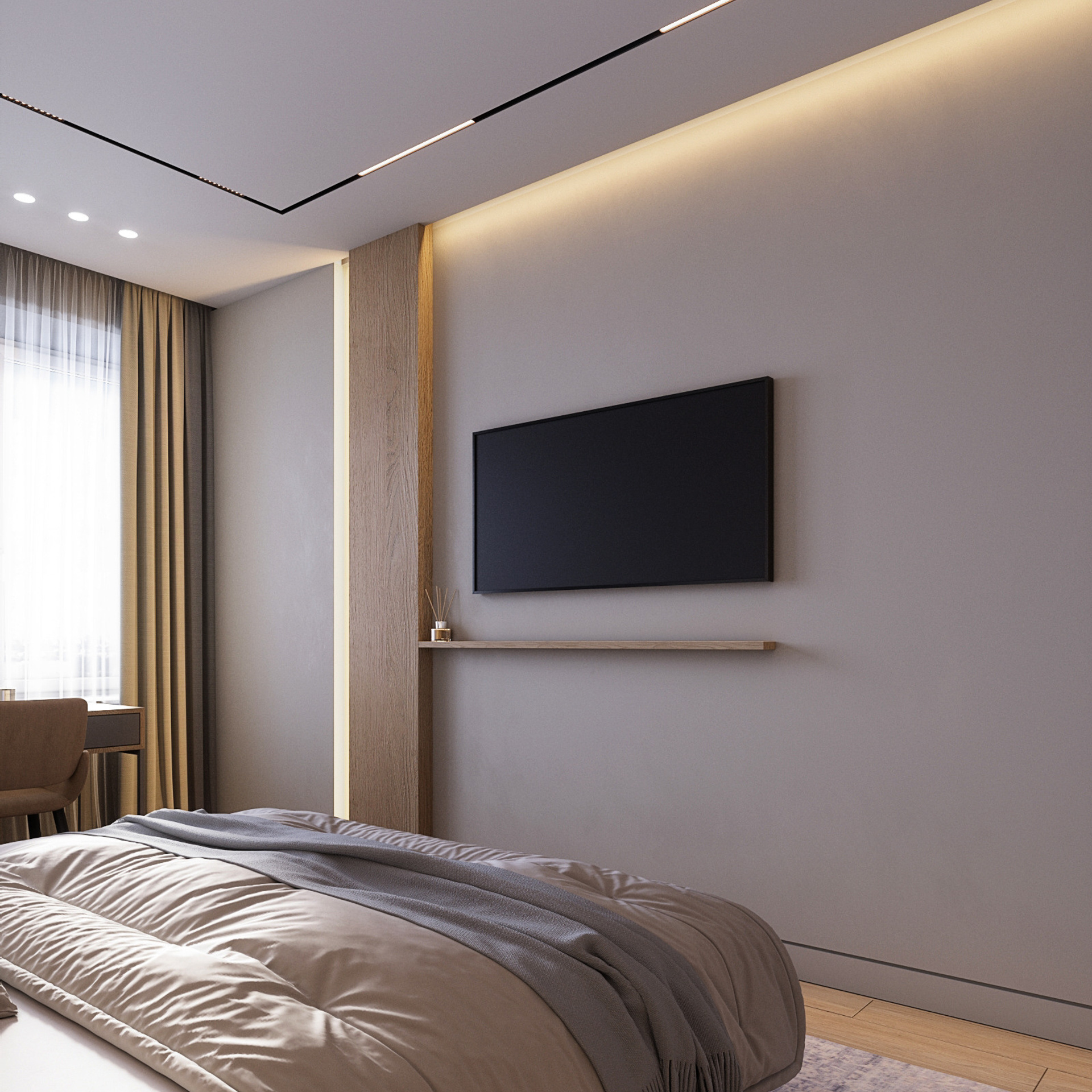 Эфир. Квартира 90 м². Мастерская интерьеров Светланы Куксовой. Дизайн и реализация