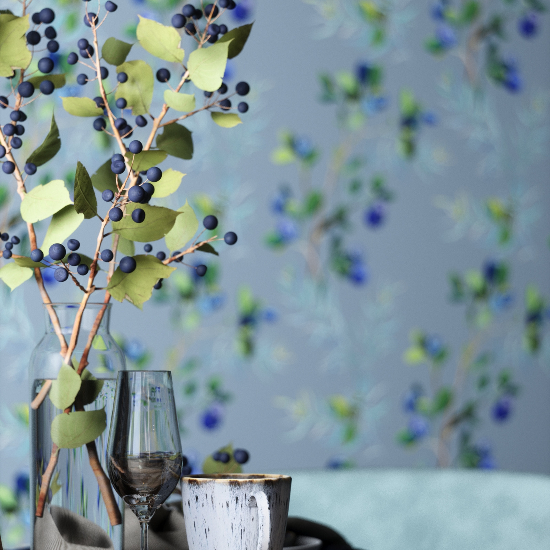 Черничный Лес. Кухня 12 м²