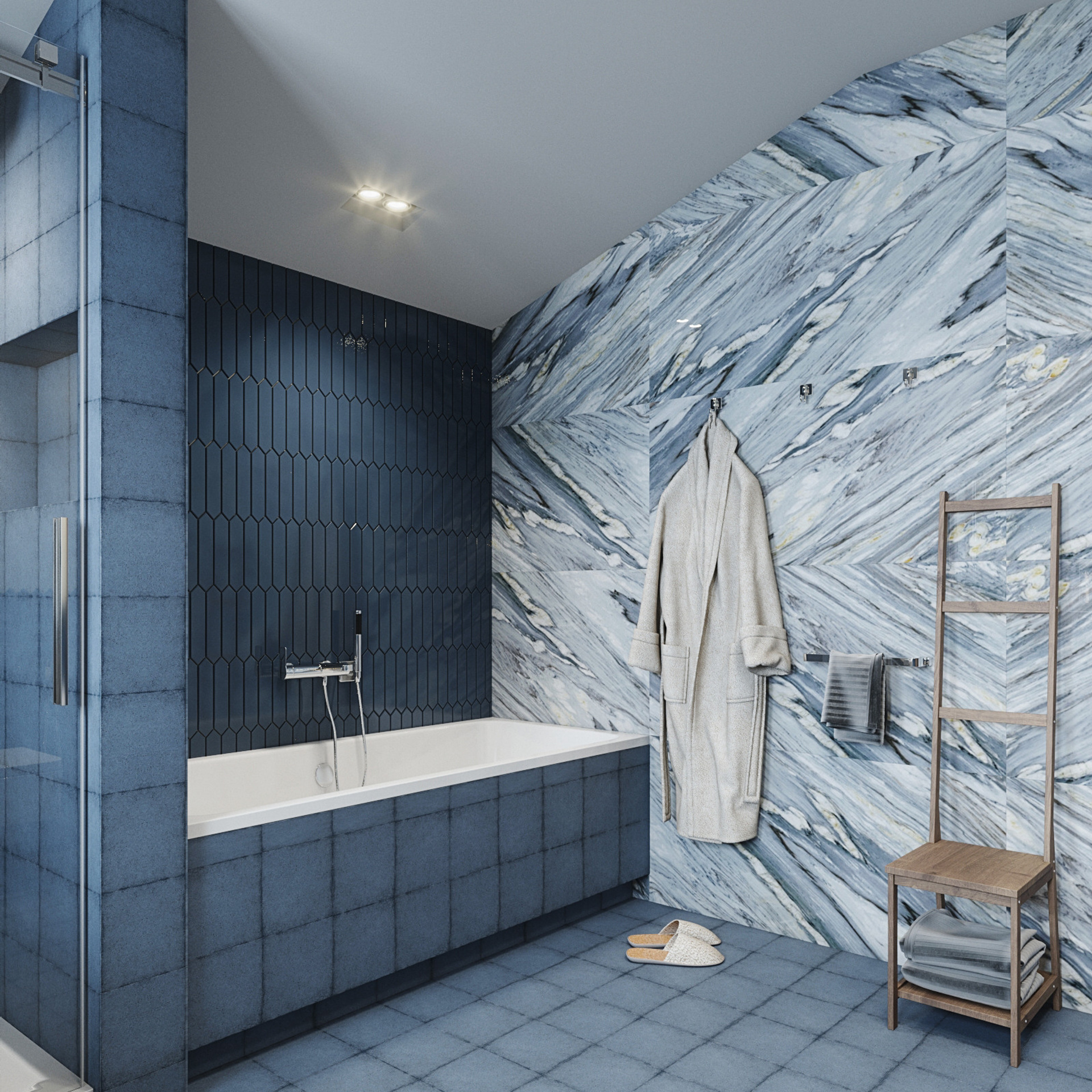 Дом в лесу. Дом 170 м². Мастерская интерьеров Светланы Куксовой. Дизайн и реализация