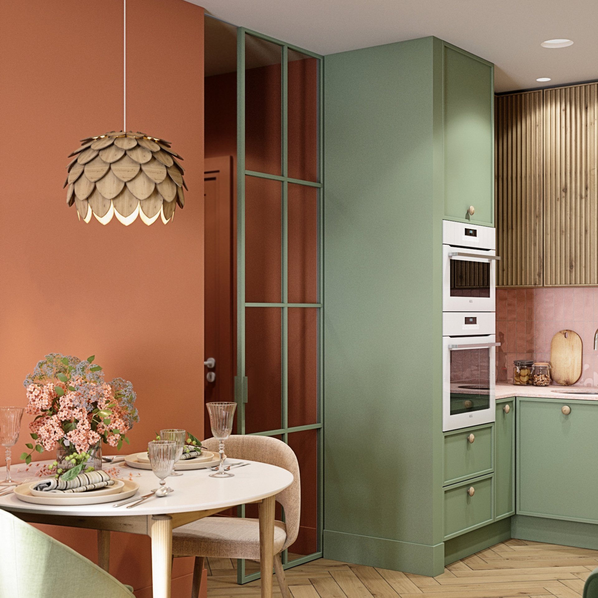 Румяный вечер. Квартира 56 м²