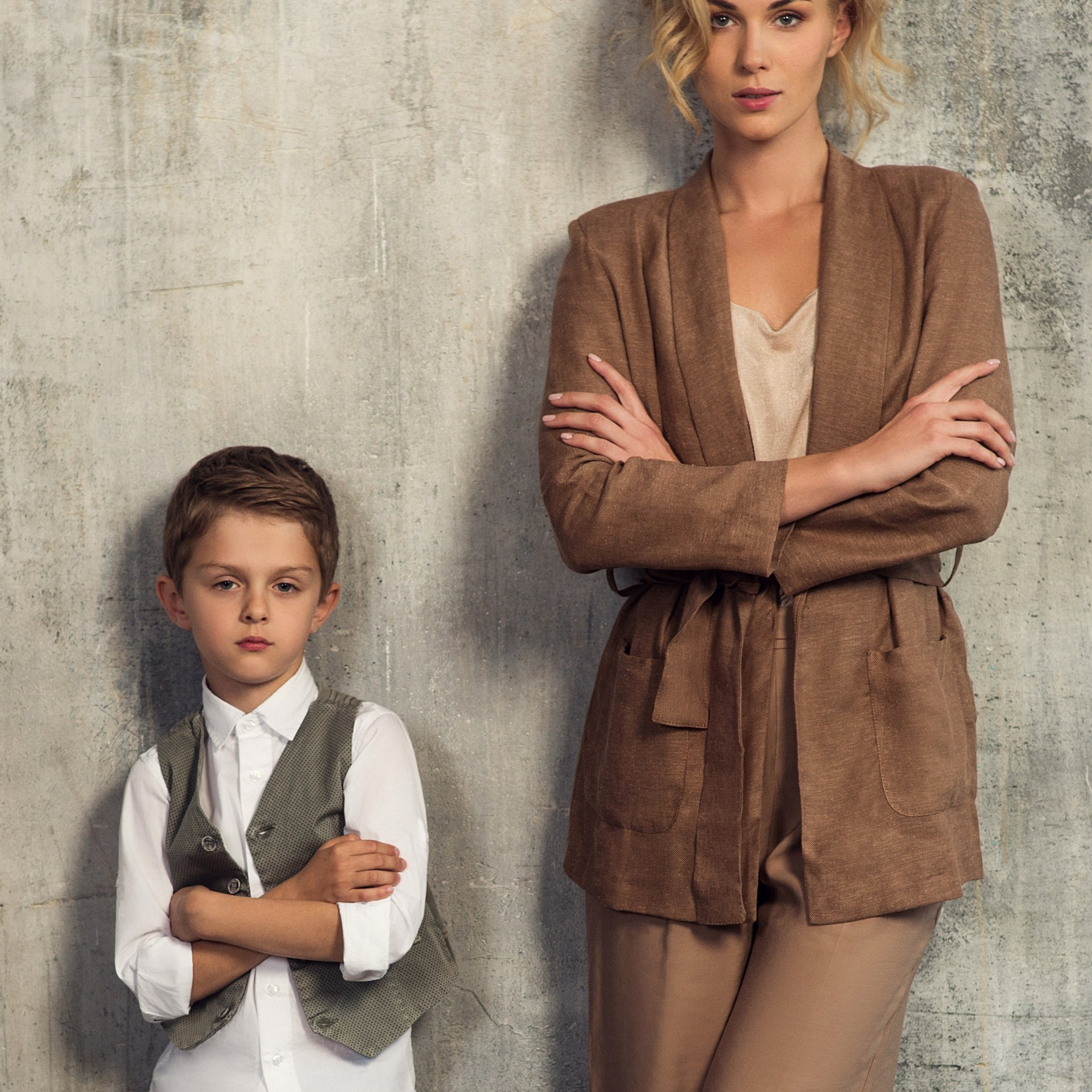 Телеведущая Алина Засобина с сыном Мирославом