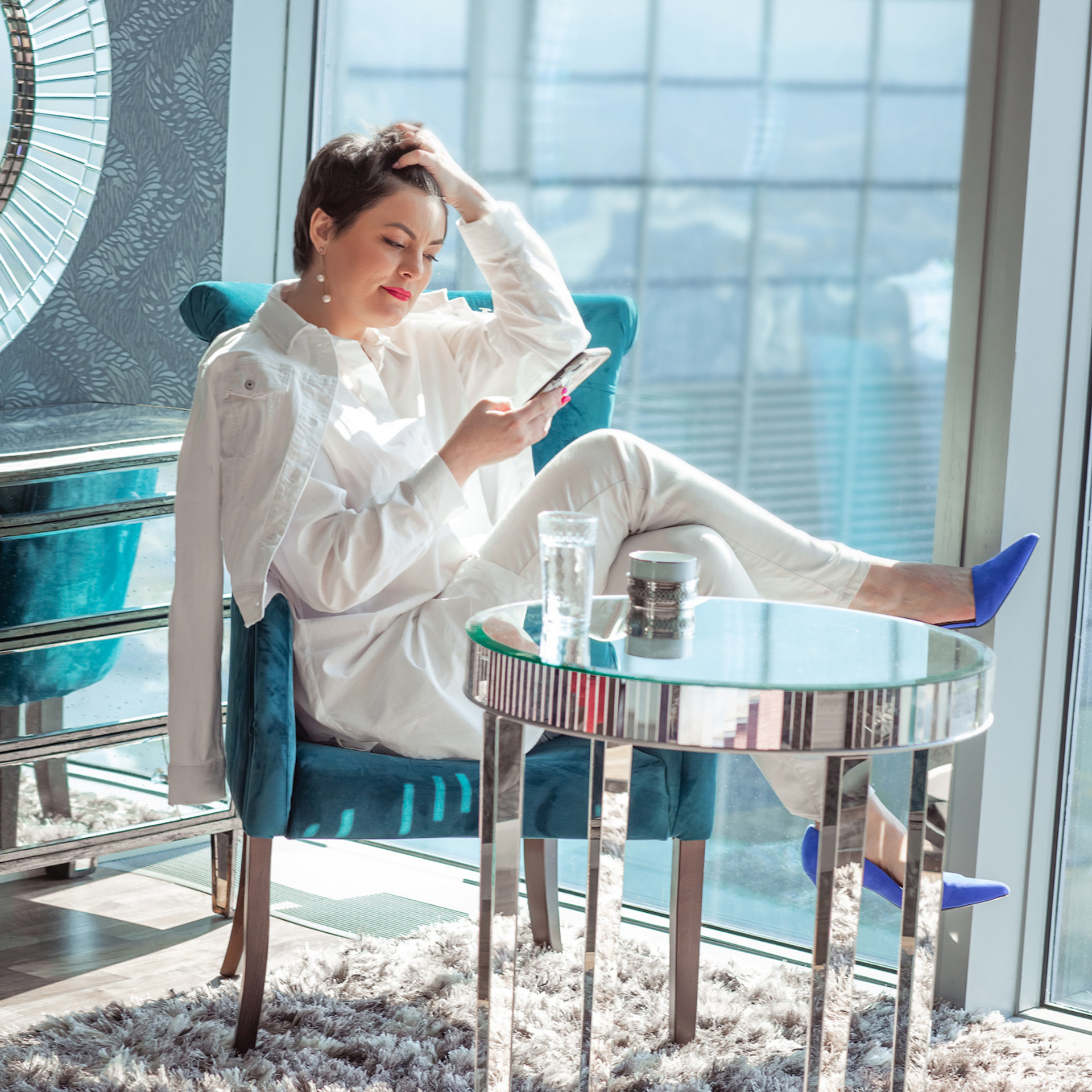 Контент-съёмка для стилиста Анны