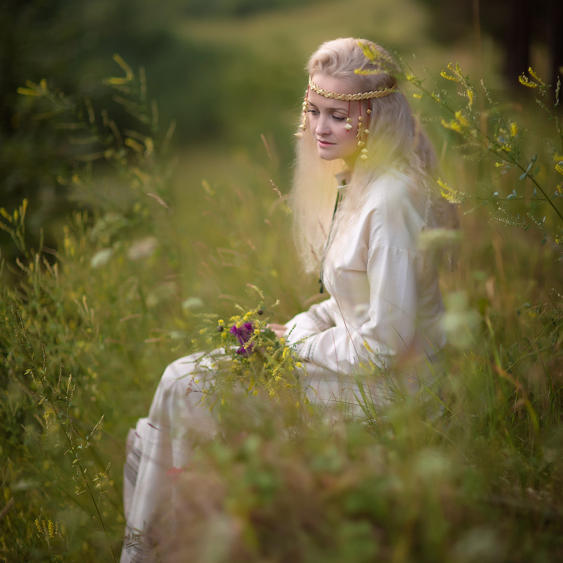 Удмуртия. Стилизованная фотосъёмка для Анны.