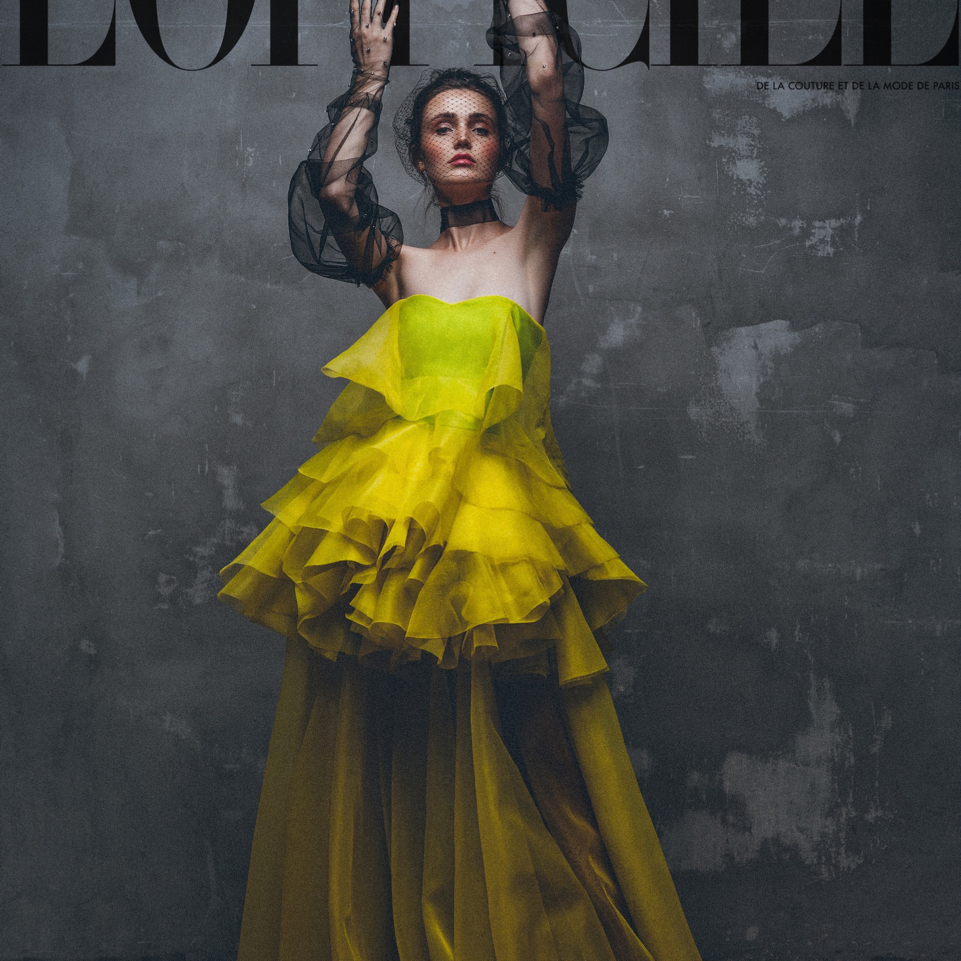 «Behind The Curtain» For L'Officiel