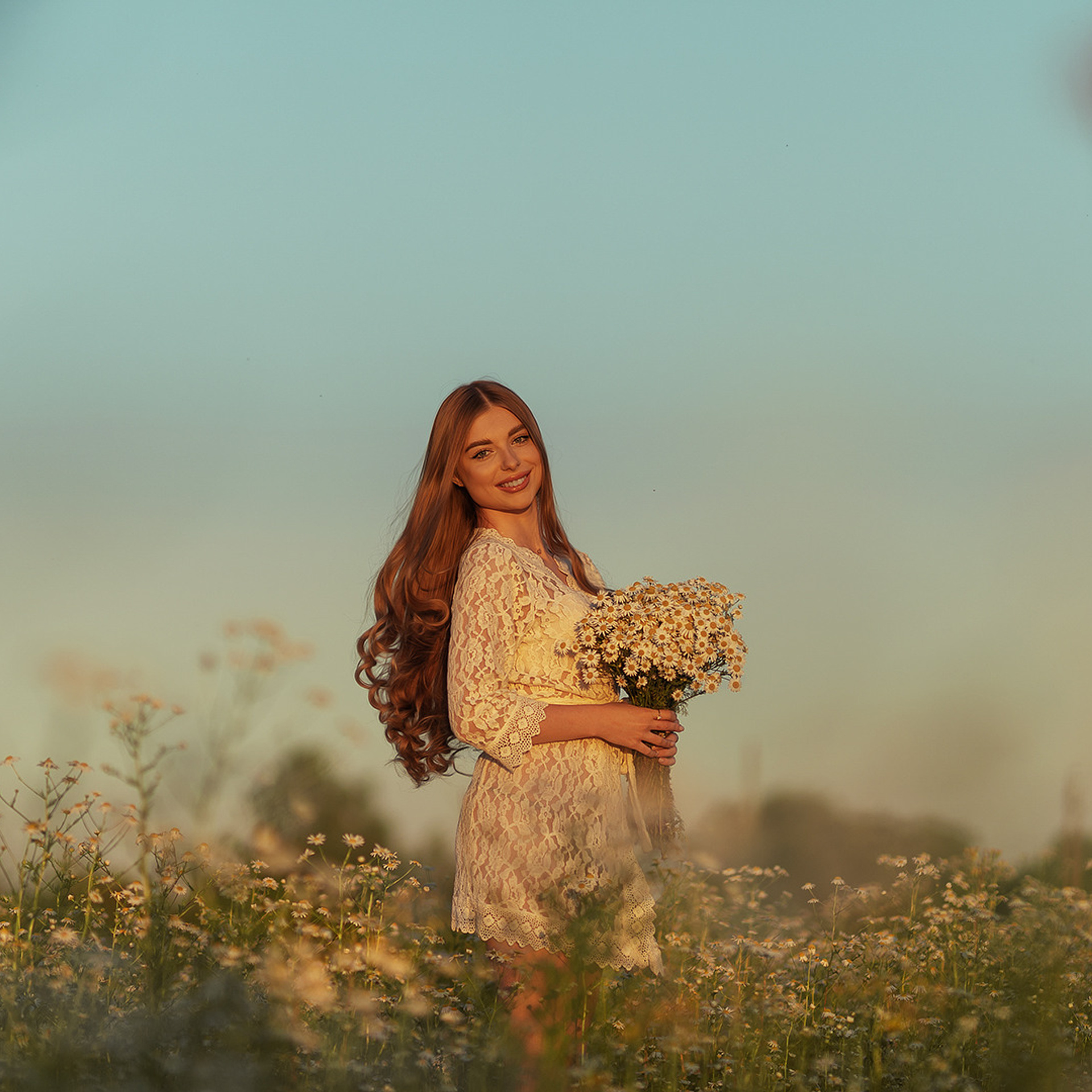 Даша | Ромашки. W&T Studio Studio photo and video content creation