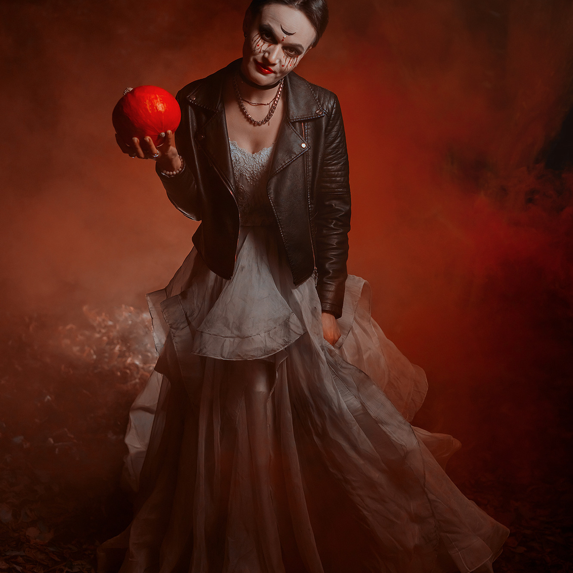 Фотосъемка женский портрет, студийный портрет, фотосъемка прогулка, женская фотосъемка, Halloween, Хэллоуин