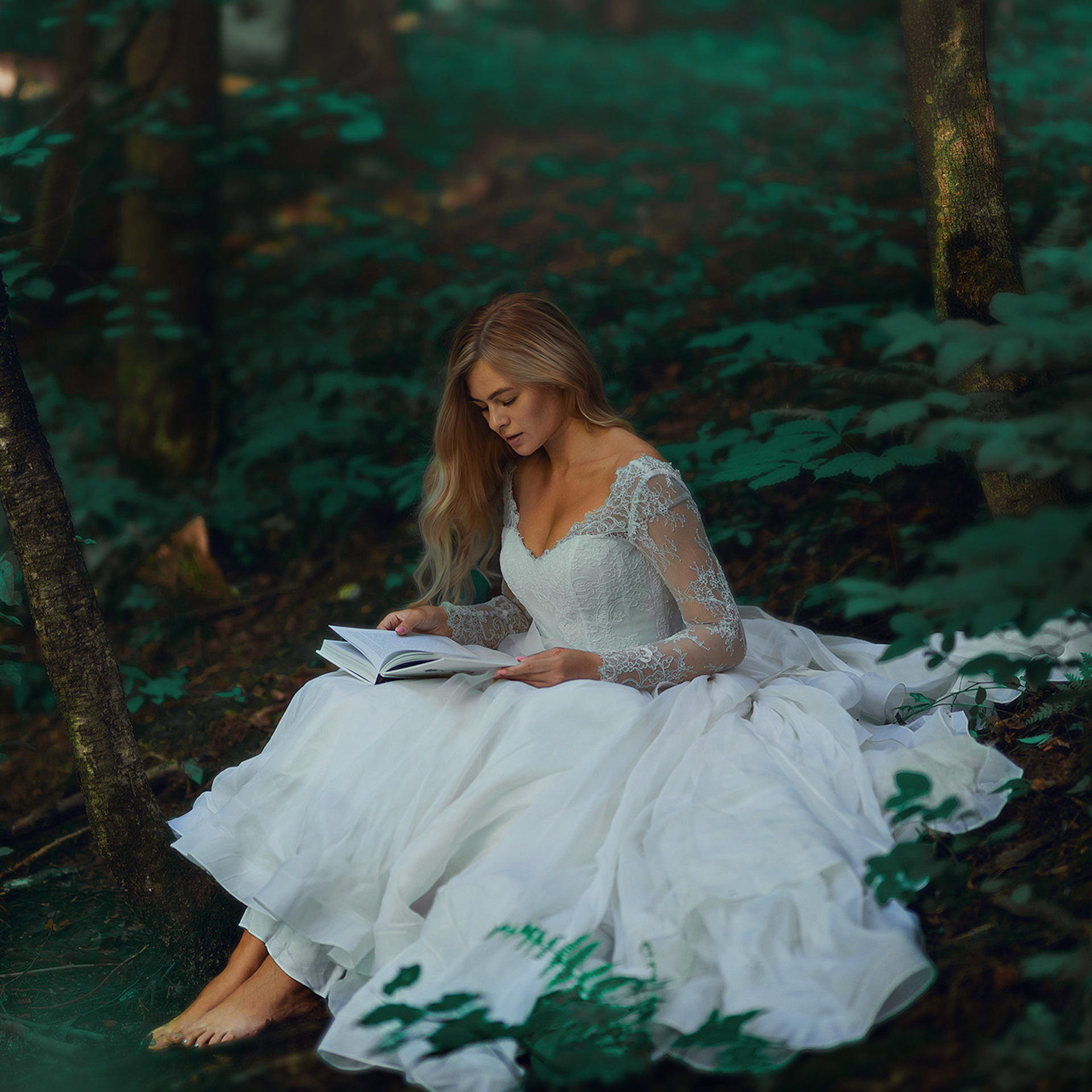 Настя | Съемка в лесу