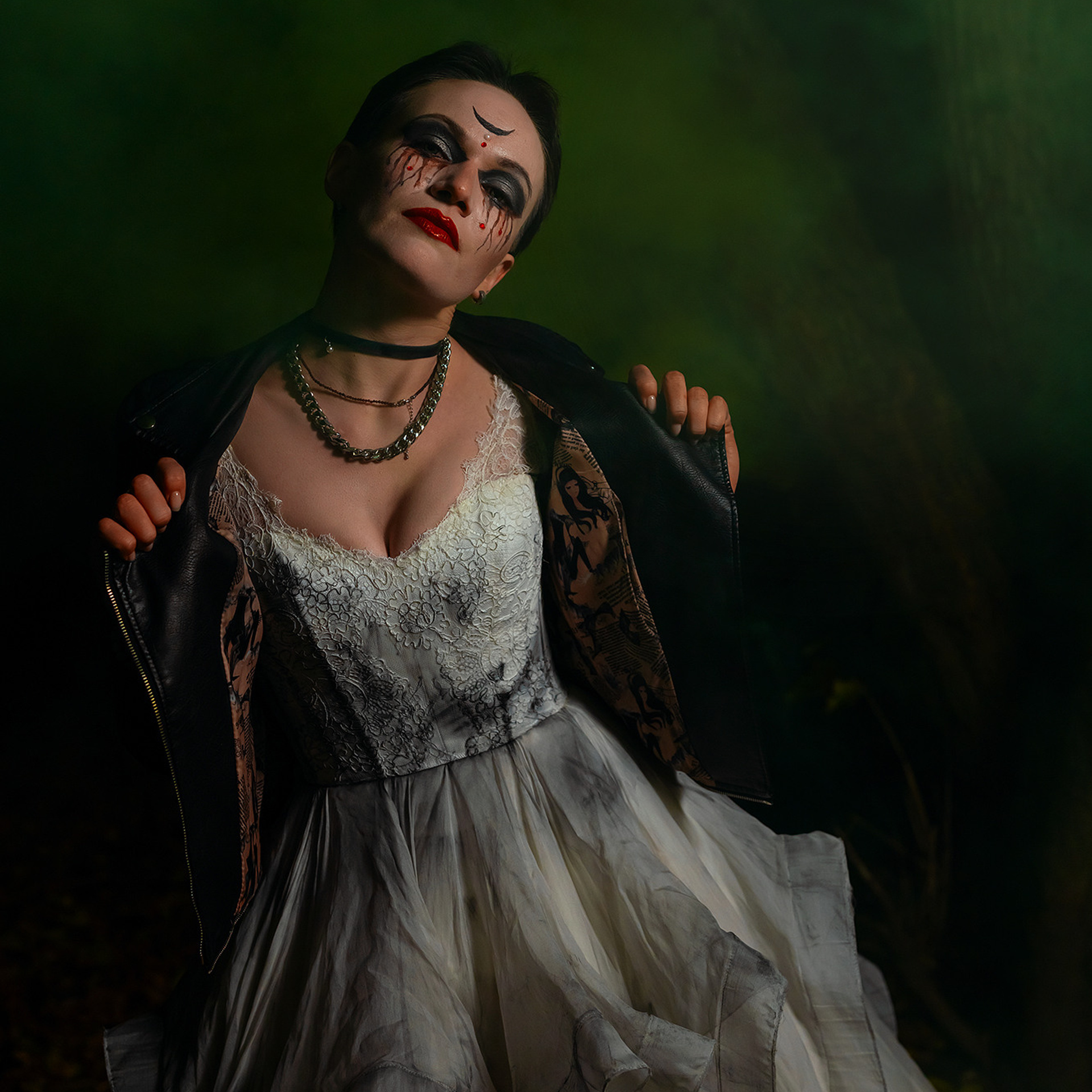 Фотосъемка женский портрет, студийный портрет, фотосъемка прогулка, женская фотосъемка, Halloween, Хэллоуин
