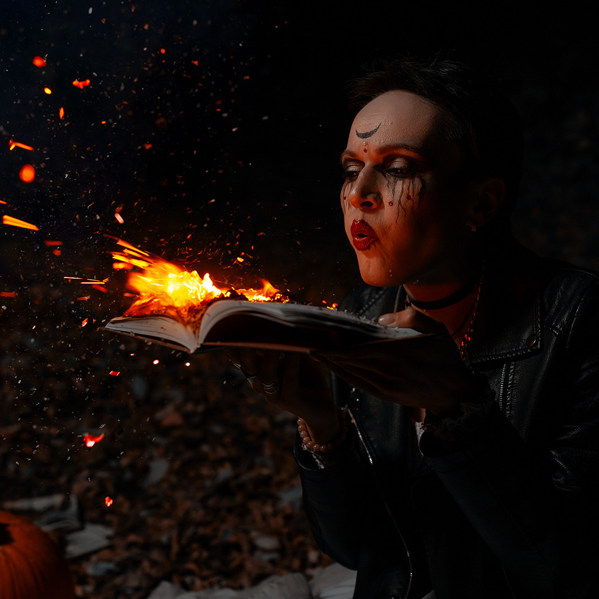 Фотосъемка женский портрет, студийный портрет, фотосъемка прогулка, женская фотосъемка, Halloween, Хэллоуин