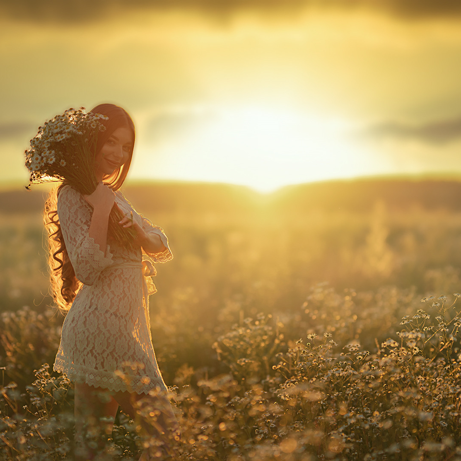 Даша | Ромашки. W&T Studio Studio photo and video content creation