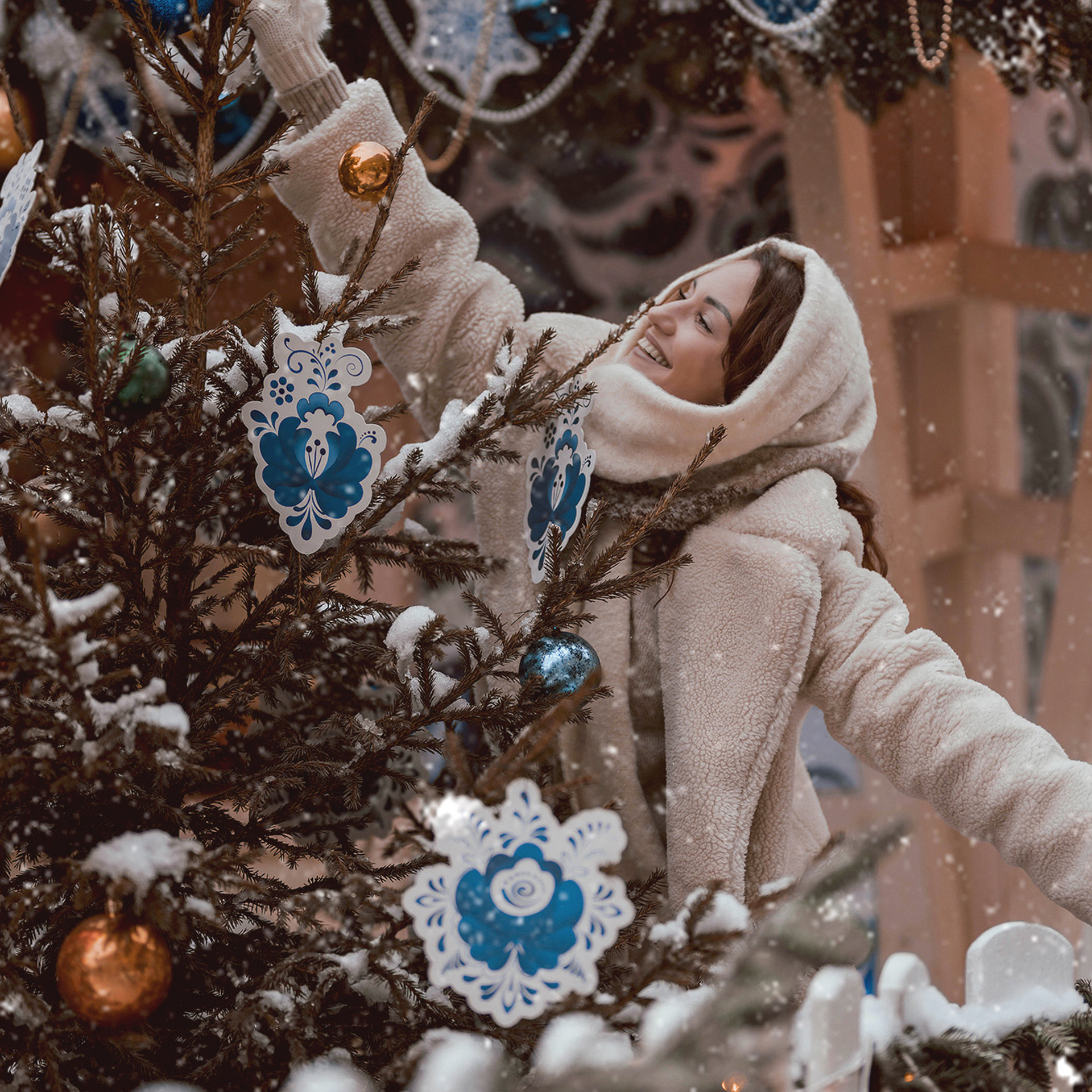 Карина | Новогодняя. W&T Studio Студия фото и видео съемки