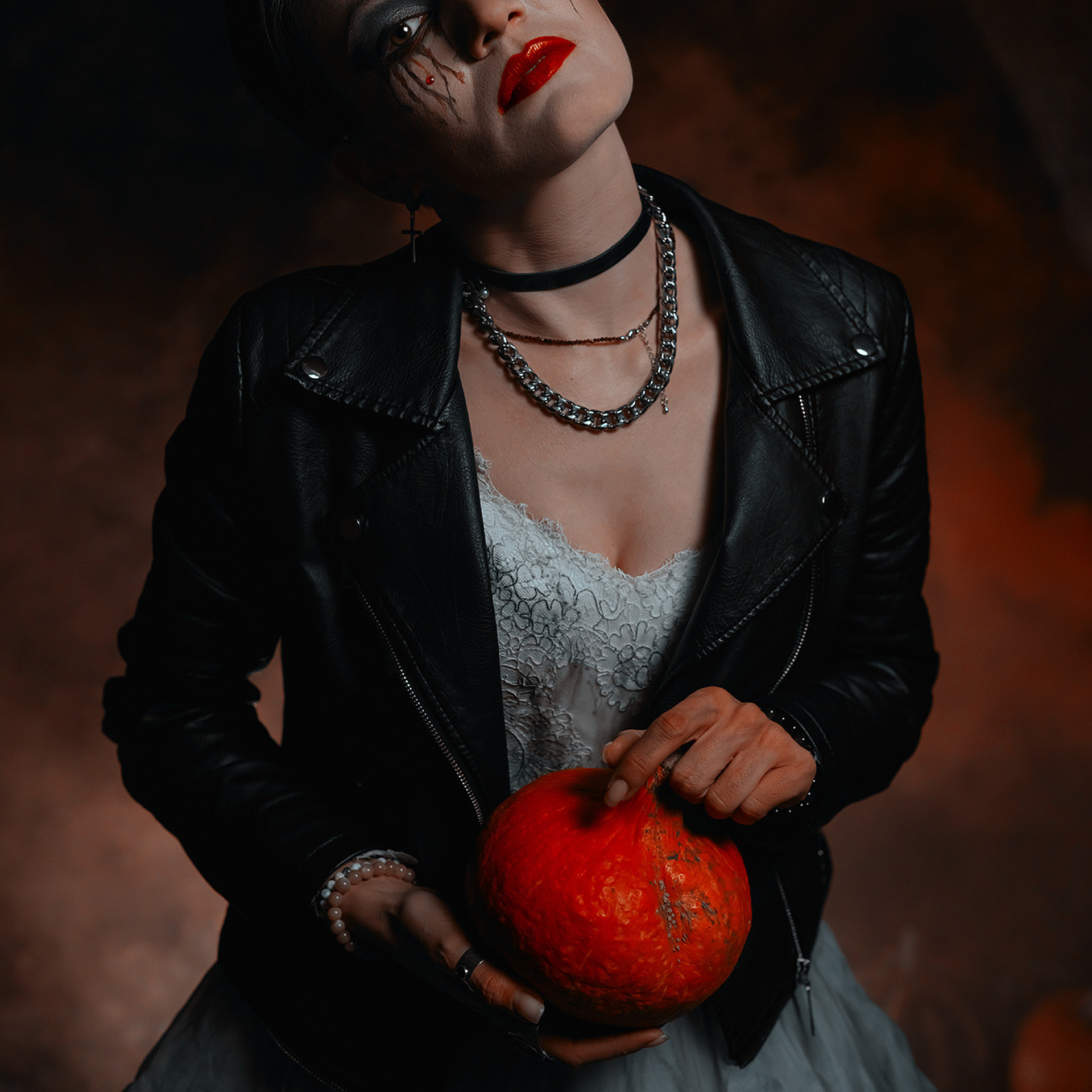 Фотосъемка женский портрет, студийный портрет, фотосъемка прогулка, женская фотосъемка, Halloween, Хэллоуин