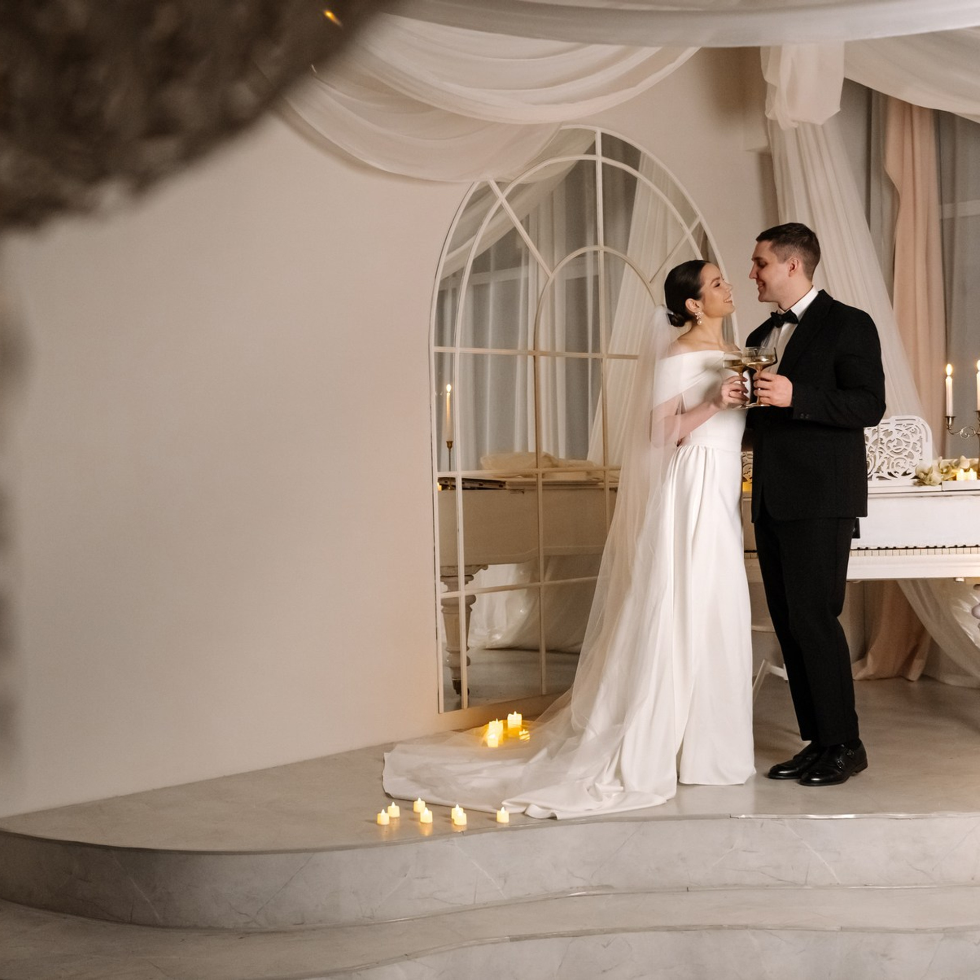 Вечерняя со свечами