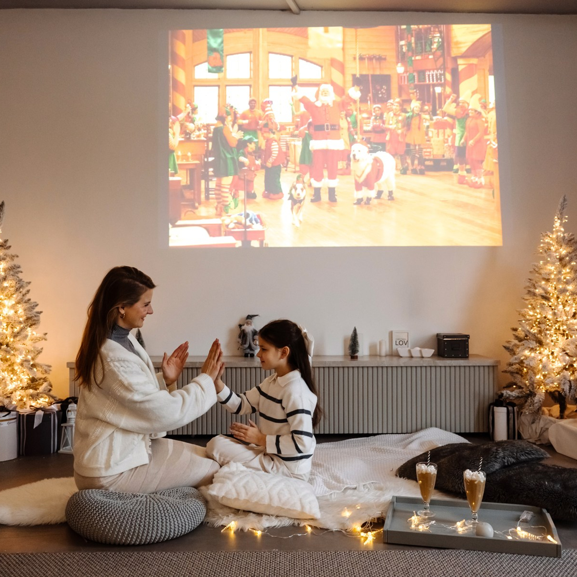 Семейная. Мария с дочкой