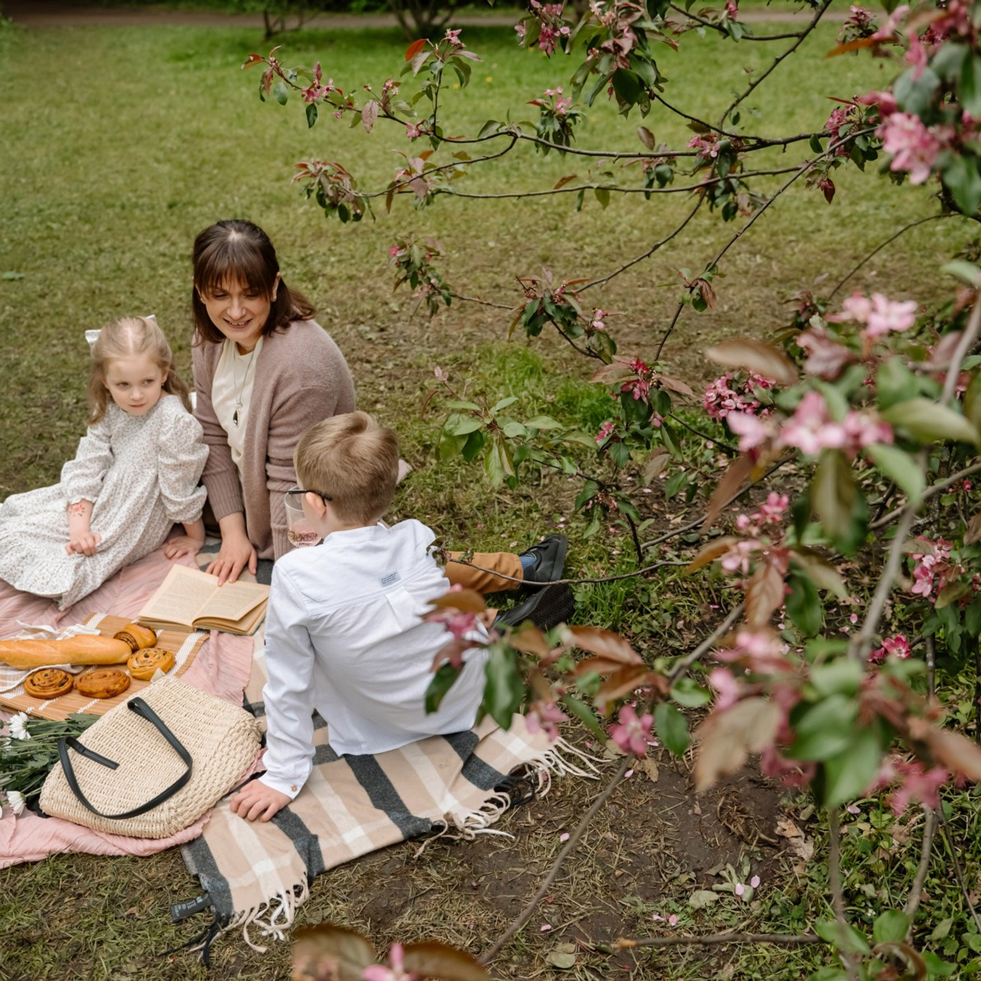 Семейная. Маша с детками