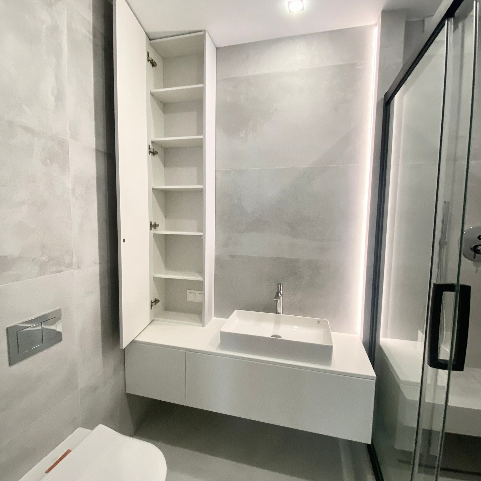 Санузлы. Альпари | Мебель на заказ