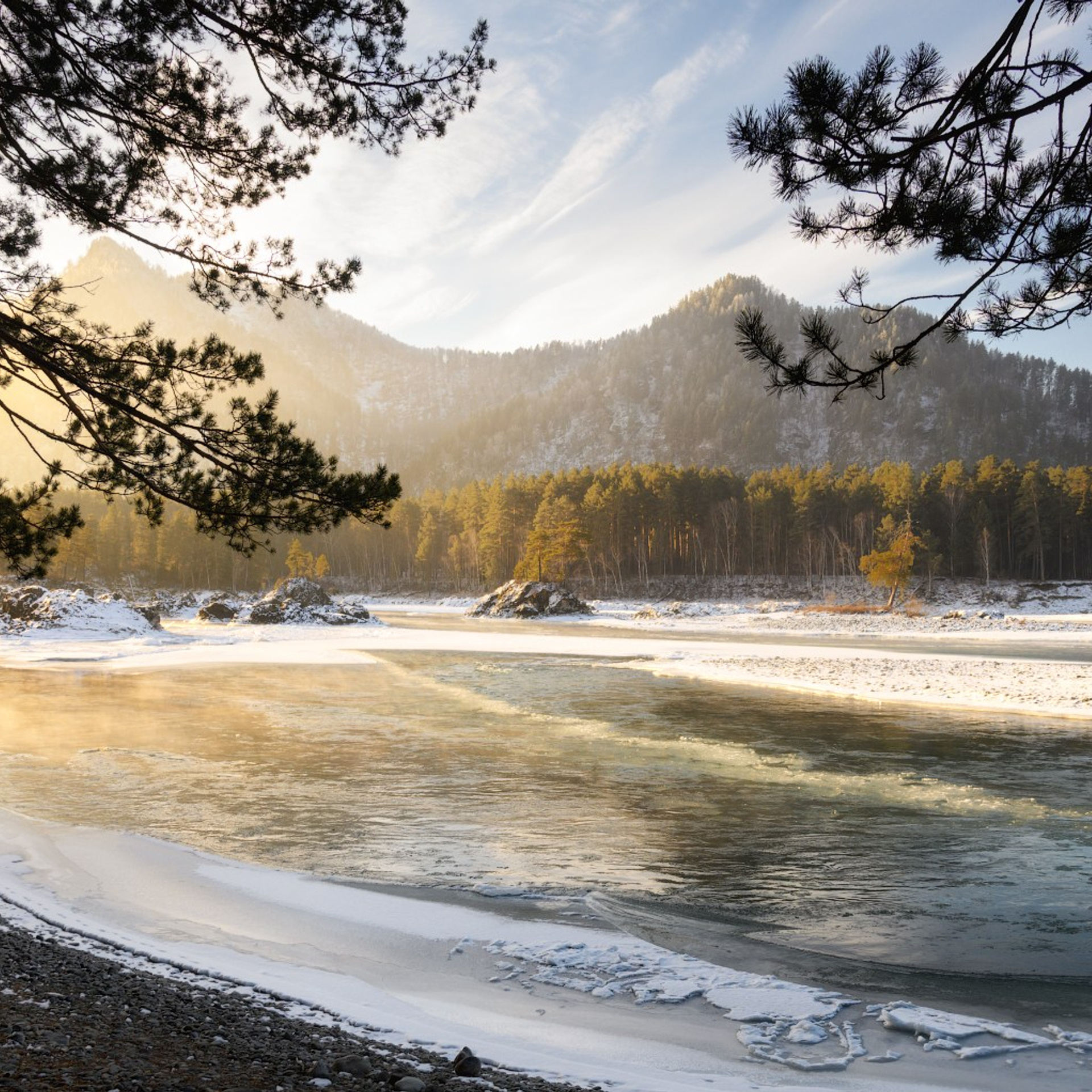 Фототур по зимнему Алтаю «Вдогонку лебединым песням». Профессиональный пейзажный фотограф Алёна Рубан