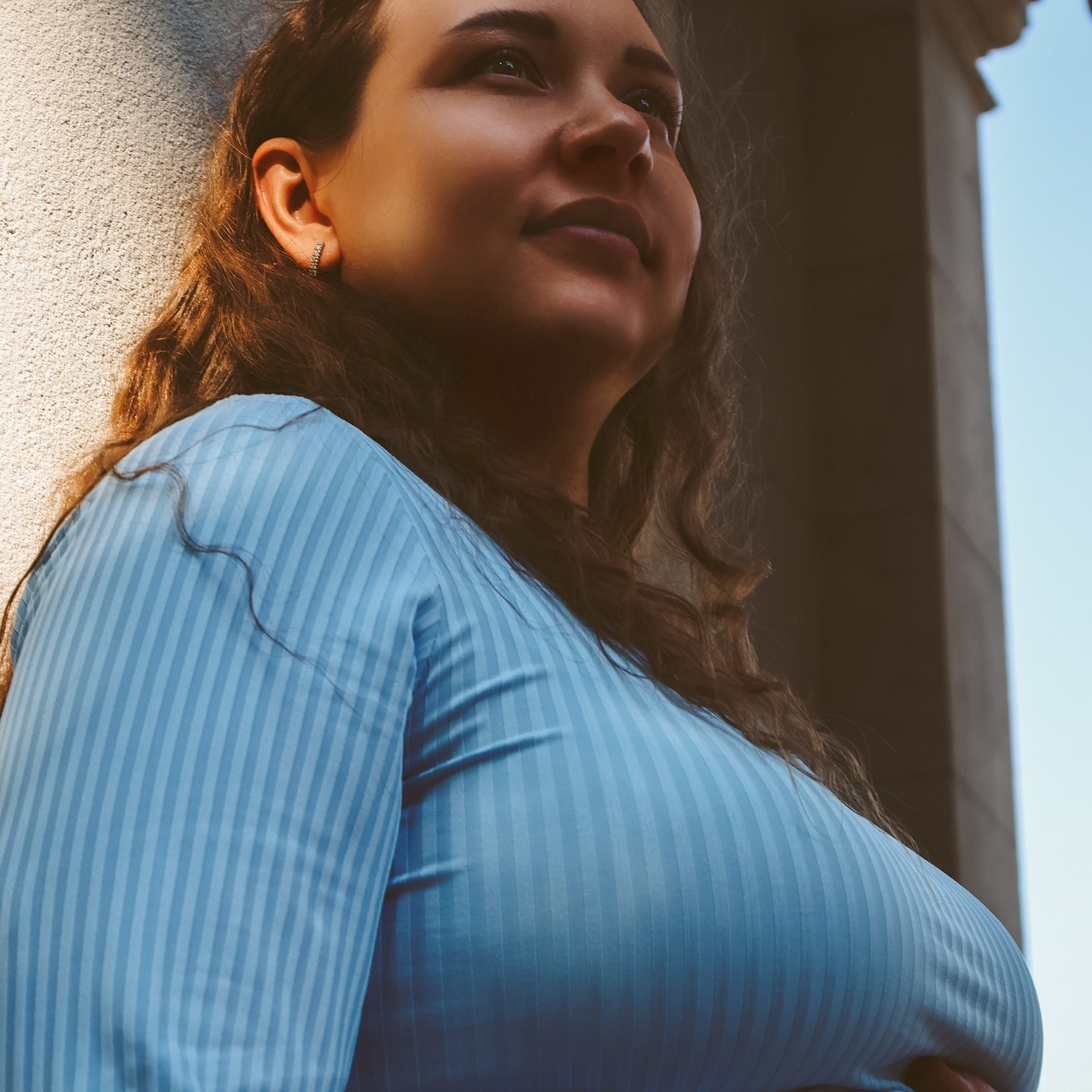 Настя \ Беременная фотосессия. Фотограф в Москве