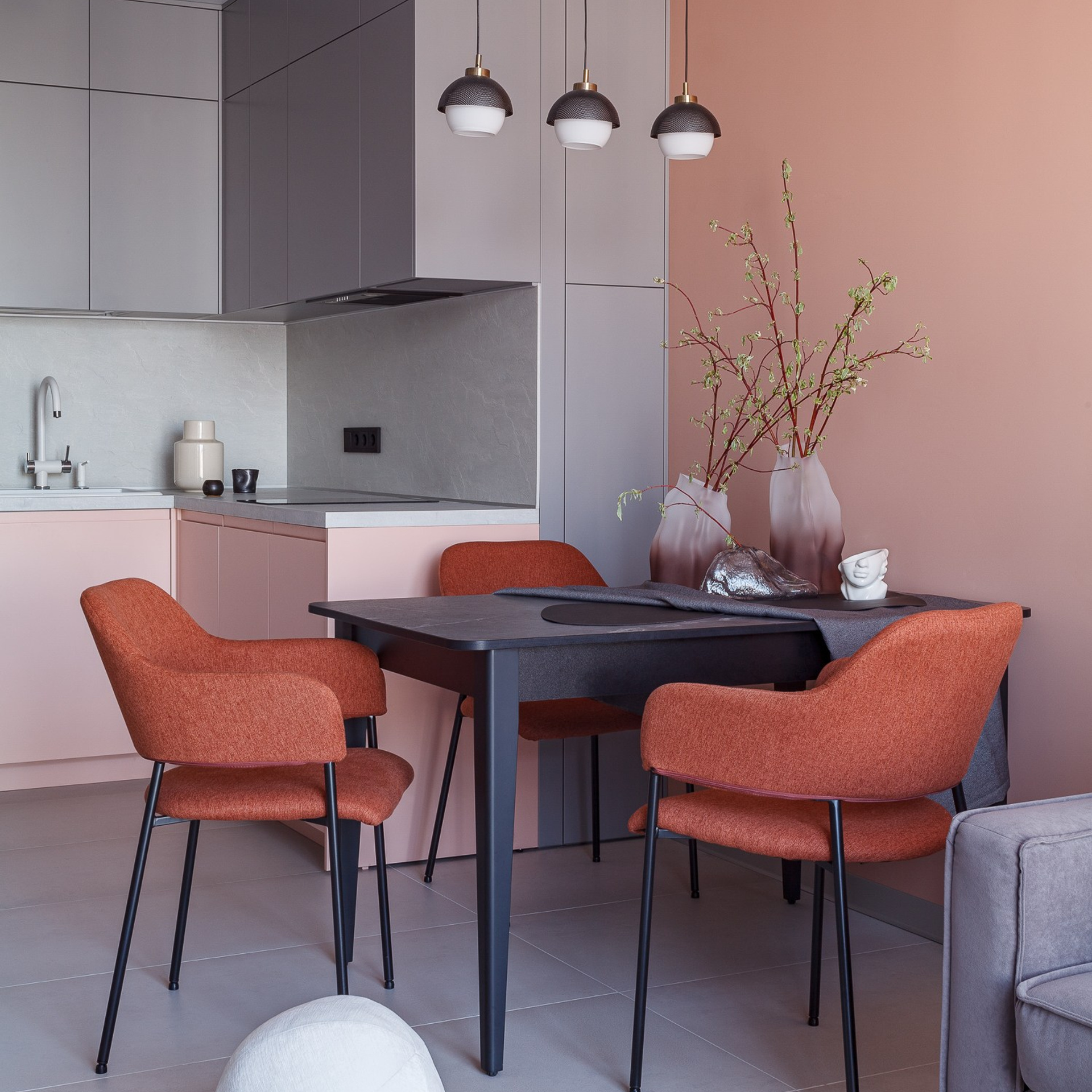 Продвижение интерьеров и публикации. Интерьерный фотограф Дима Птицын и стилист Дарья Копылова