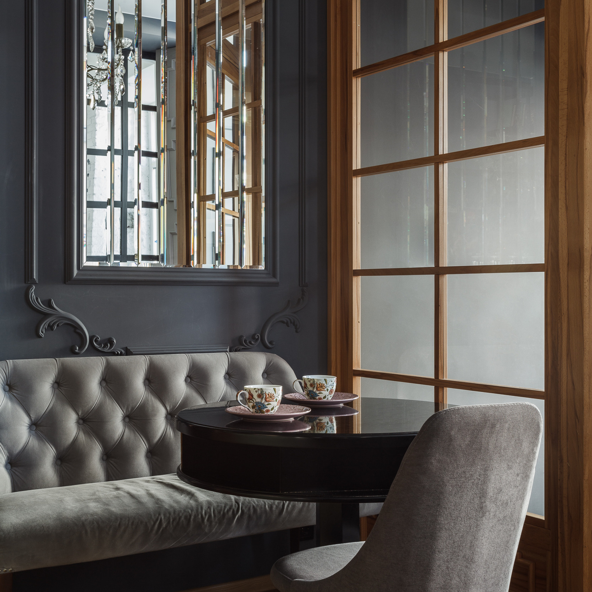 Интерьерный фотограф Дима Птицын и стилист Дарья Копылова