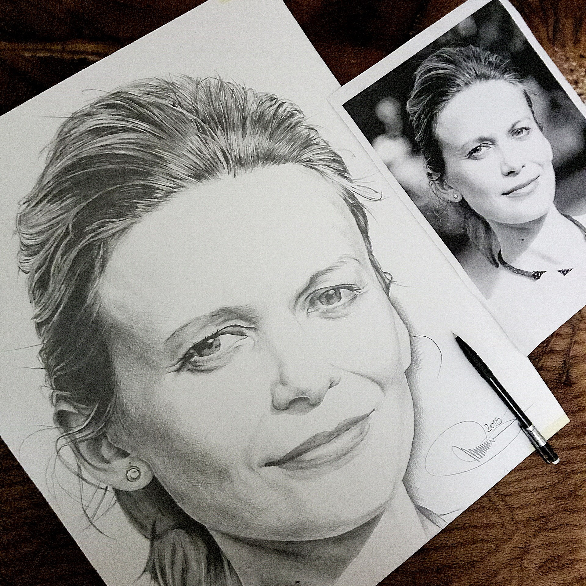 Карандашные портреты по фотографиям