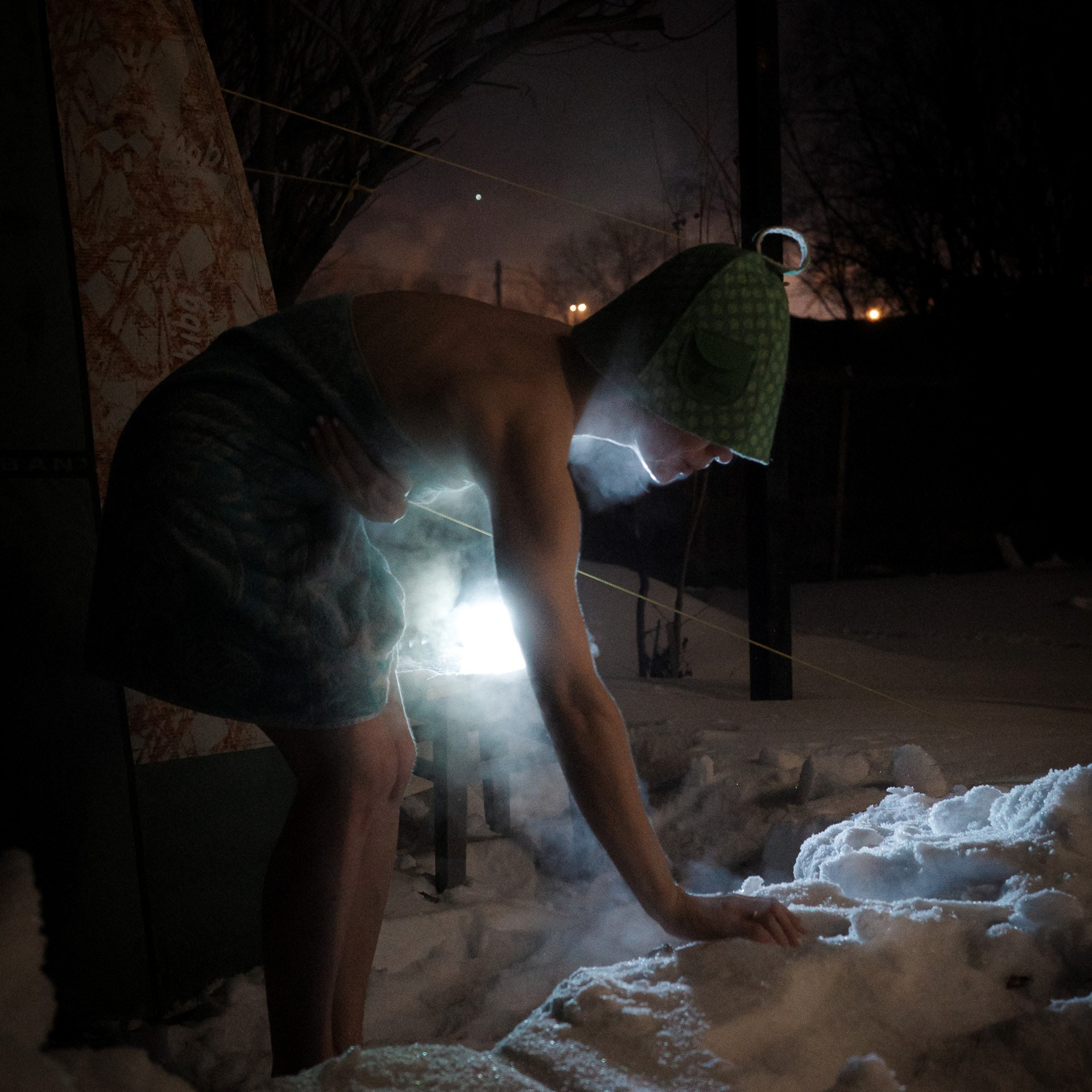 Баня возле дома