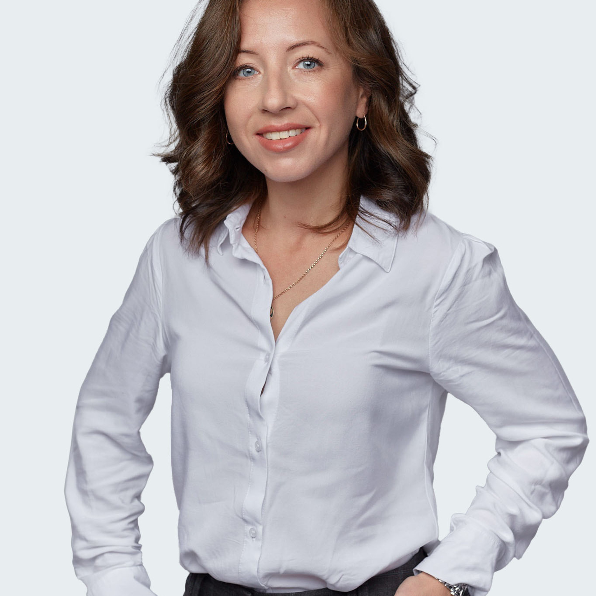 бизнес портрет на белом фоне 