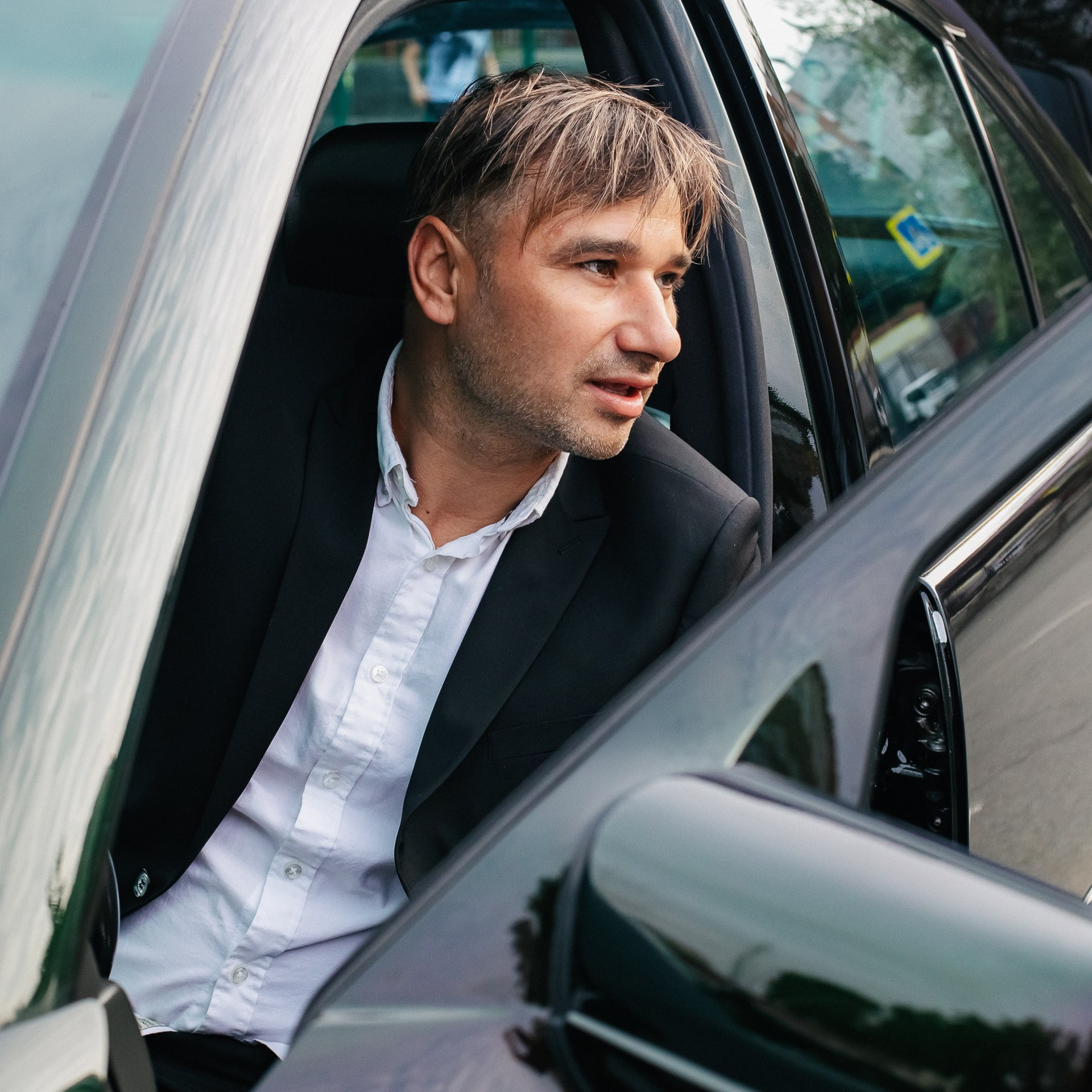 Ваня и мерседес, фото сделанно для продажи. продал машину за неделю