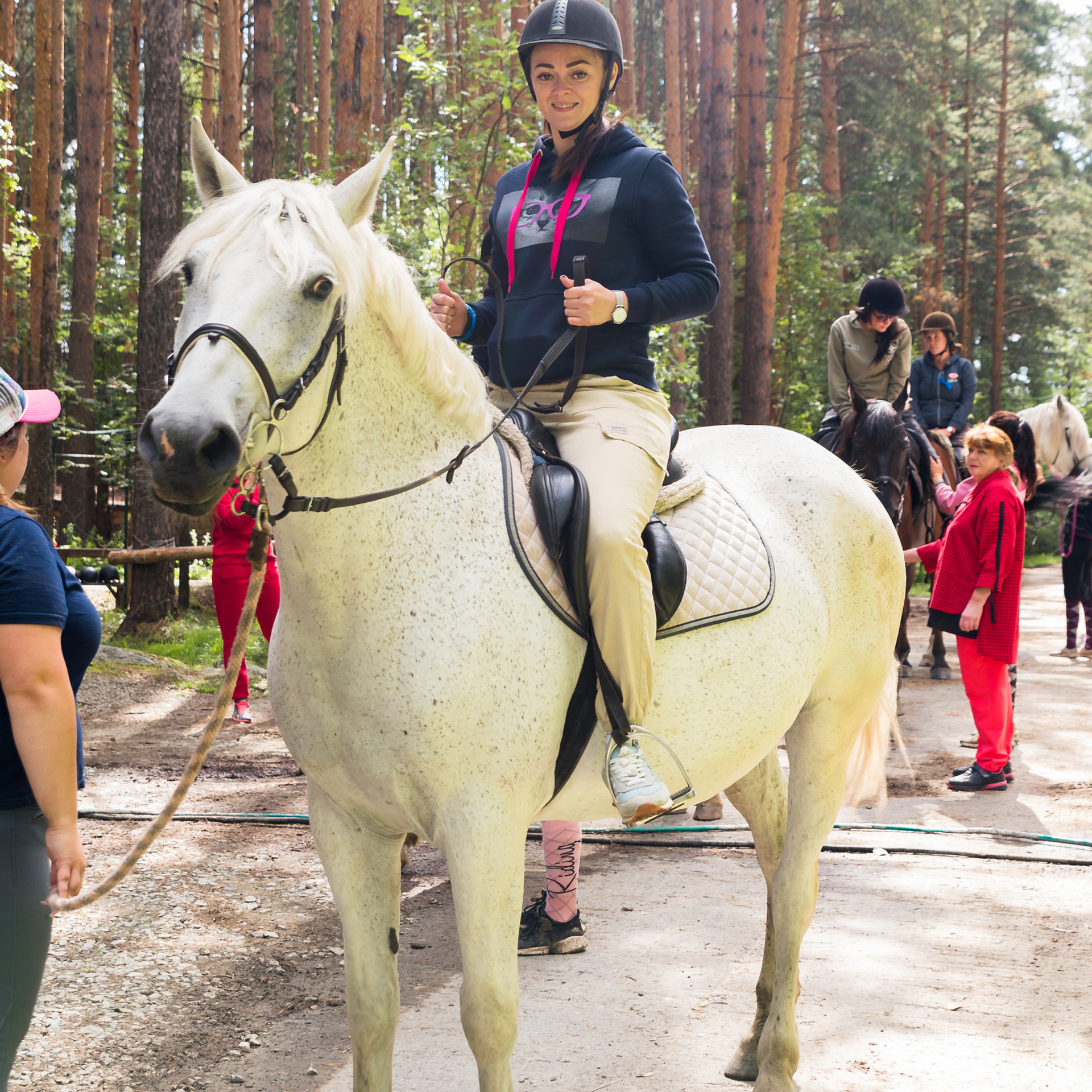 Корпоратив в конном клубе. Студия коммерческой съемки ХВОЯ