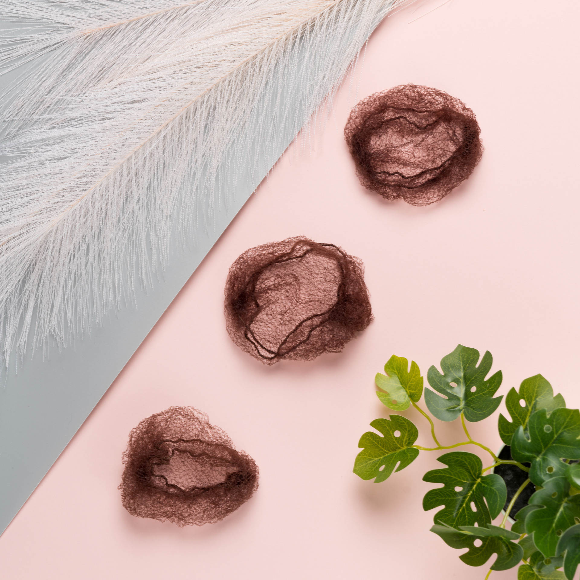 Композиционное фото - сетки для волос