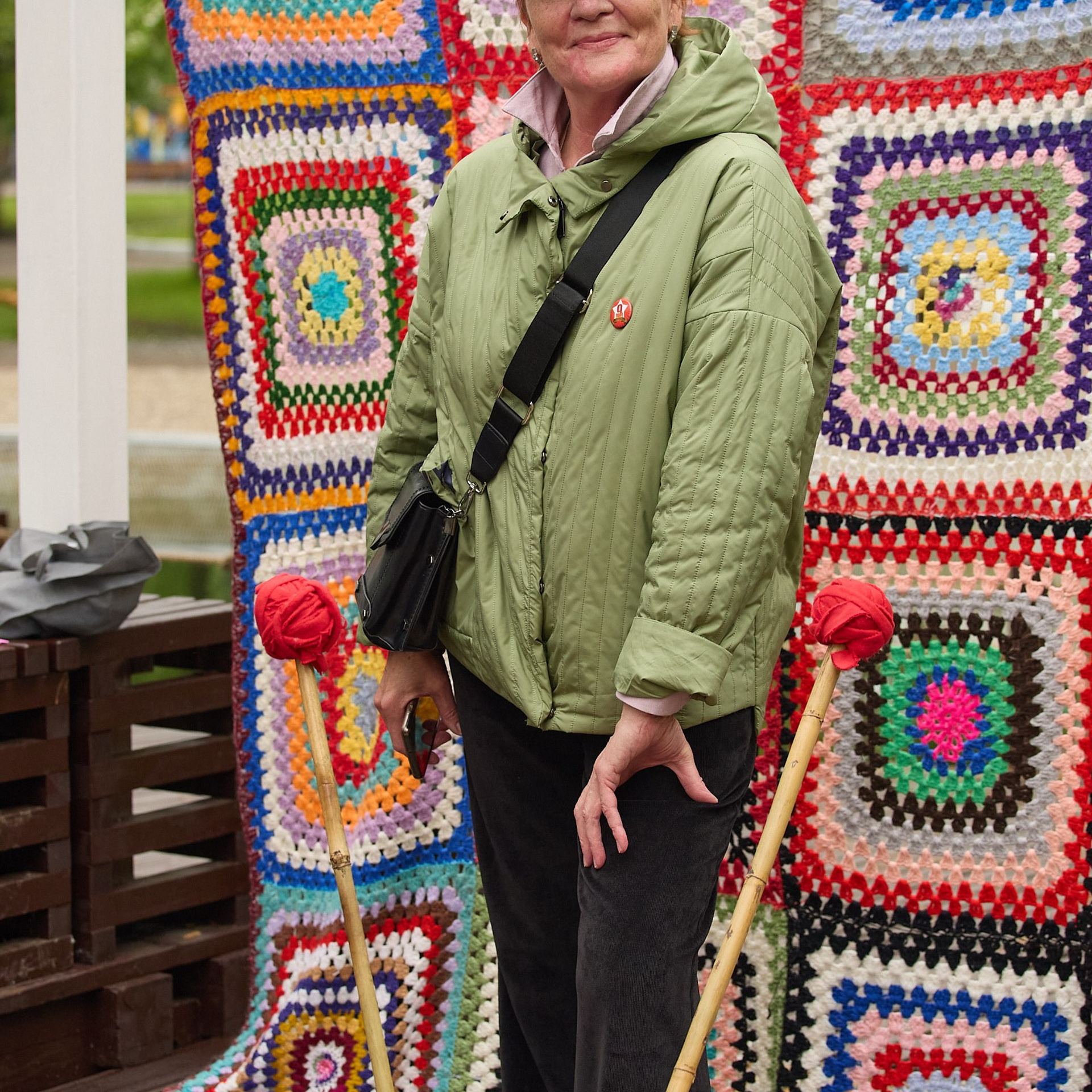 «День вязания на публике 2024» фотосъёмка мероприятия в Городском саду, полная версия. Коммерческий фотограф для бизнеса в Томске Дмитрий Ельчанинов