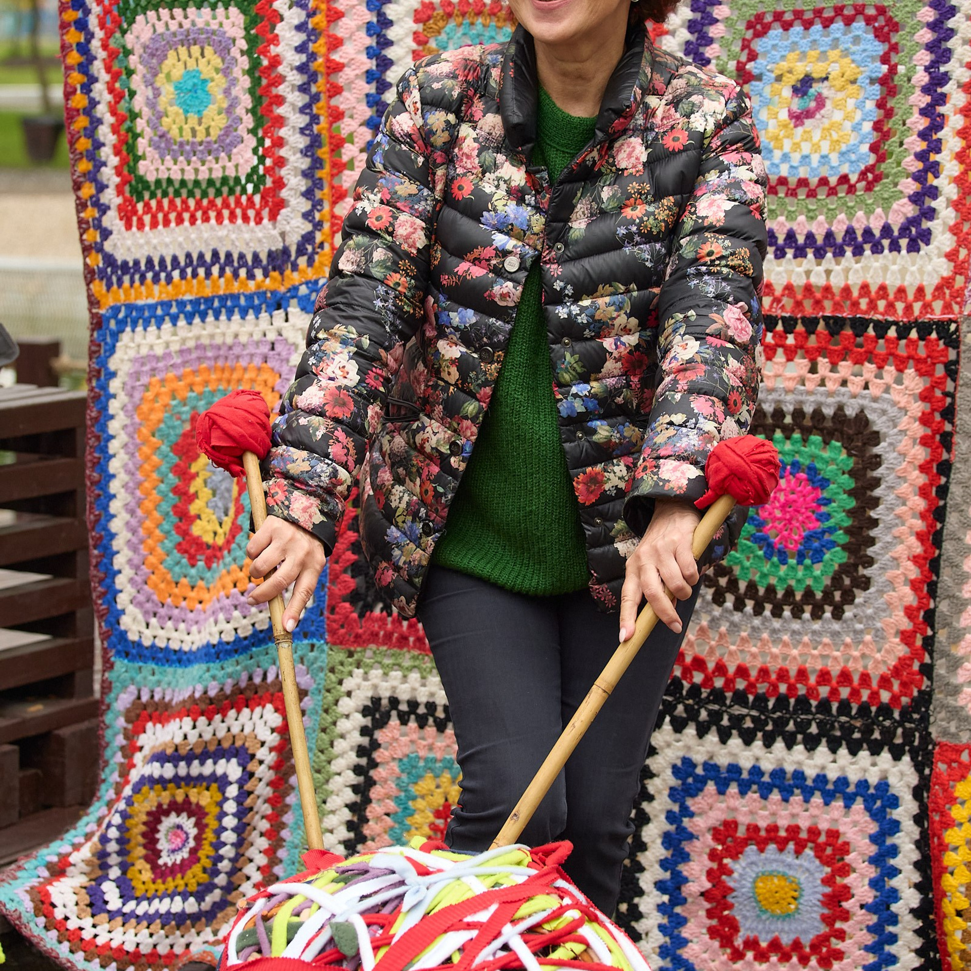 «День вязания на публике 2024» фотосъёмка мероприятия в Городском саду, полная версия. Коммерческий фотограф для бизнеса в Томске Дмитрий Ельчанинов