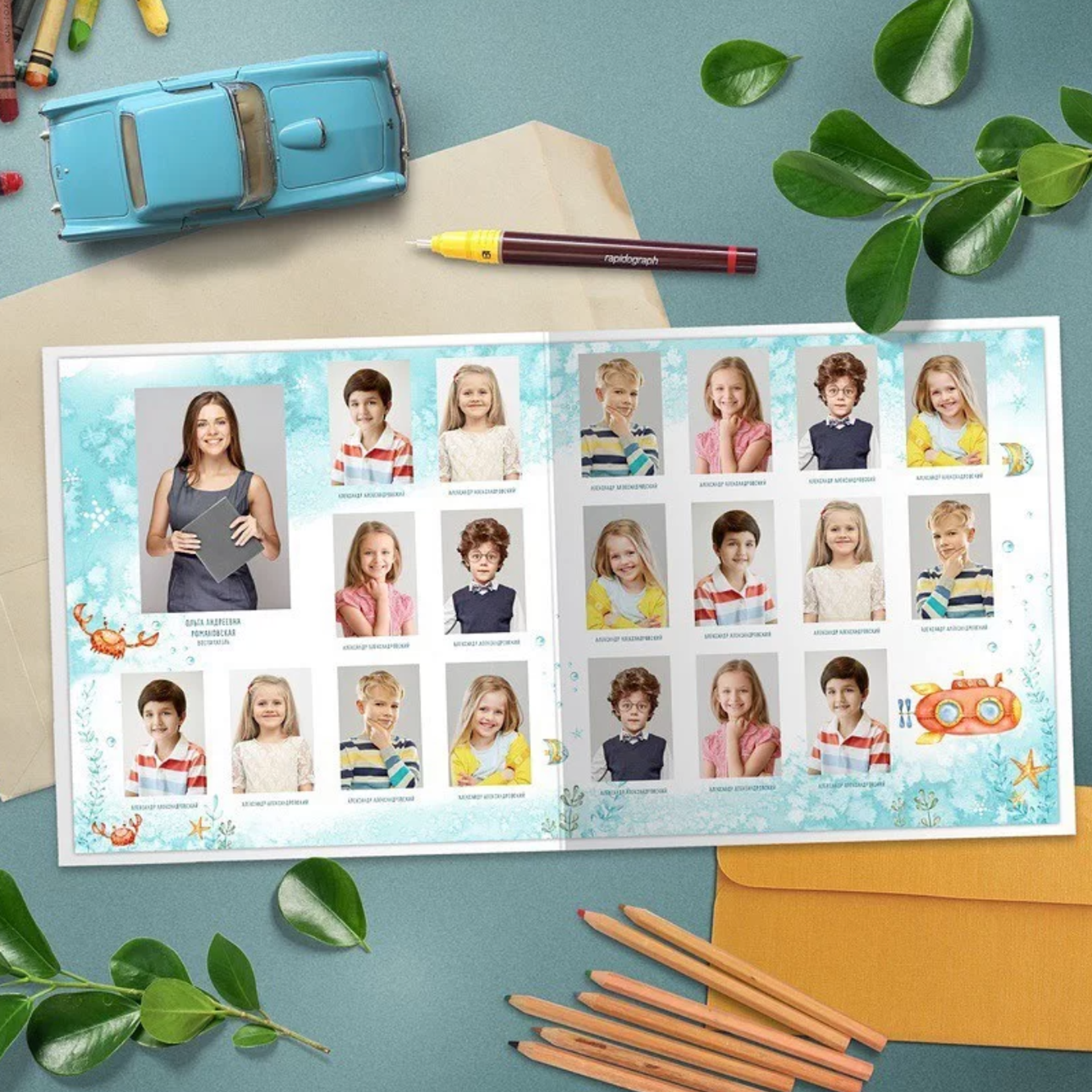 Дизайны выпускных фотоальбомов. Фотограф Андрей Баксов