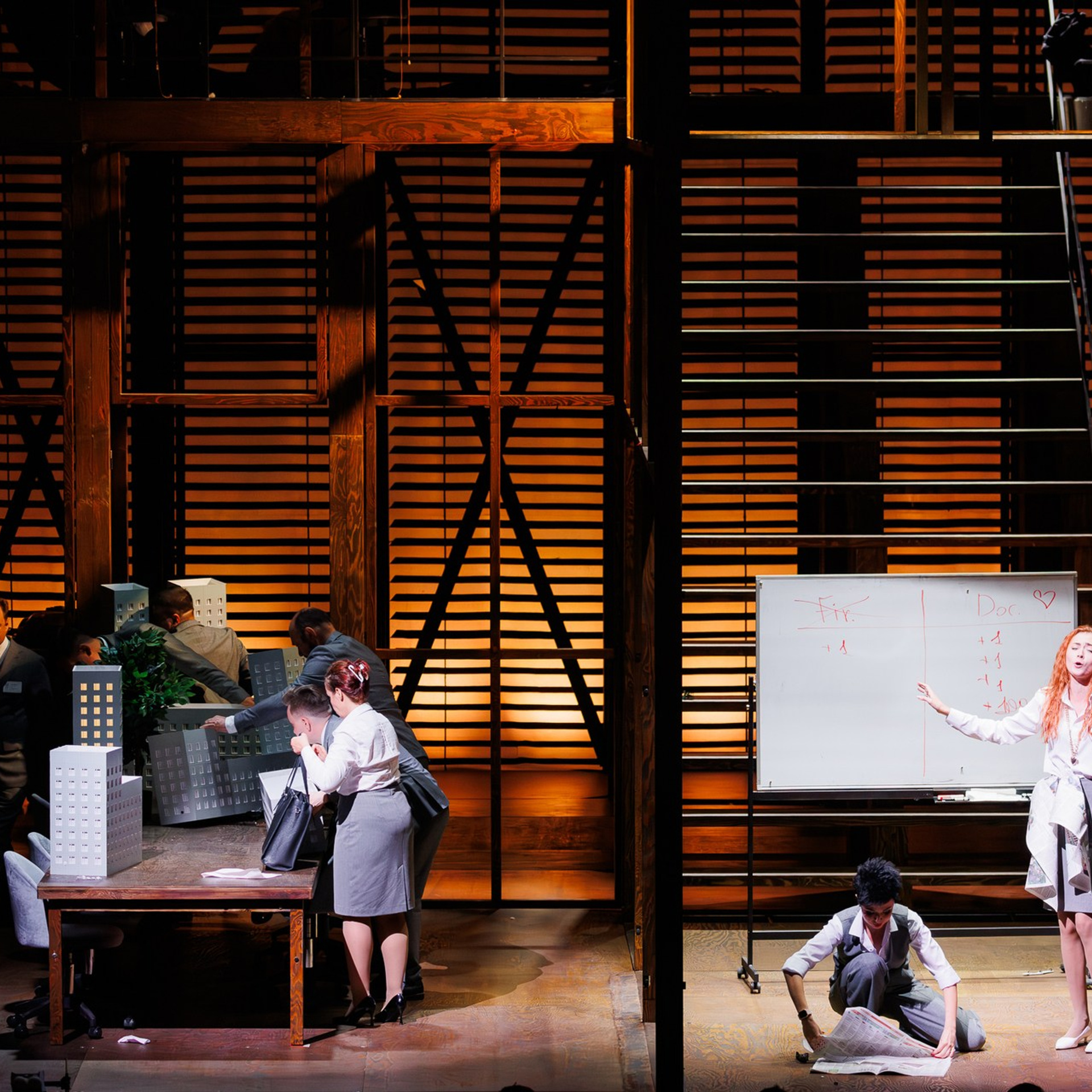 Декорации для оперы «Так поступают все женщины?» | Нижегородский театр оперы и балета. История занавеса. Превращаем идею в технологию