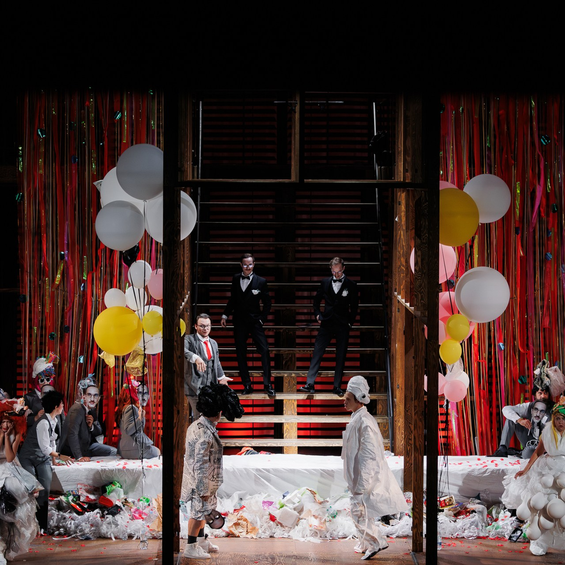 Декорации для оперы «Так поступают все женщины?» | Нижегородский театр оперы и балета. История занавеса. Превращаем идею в технологию