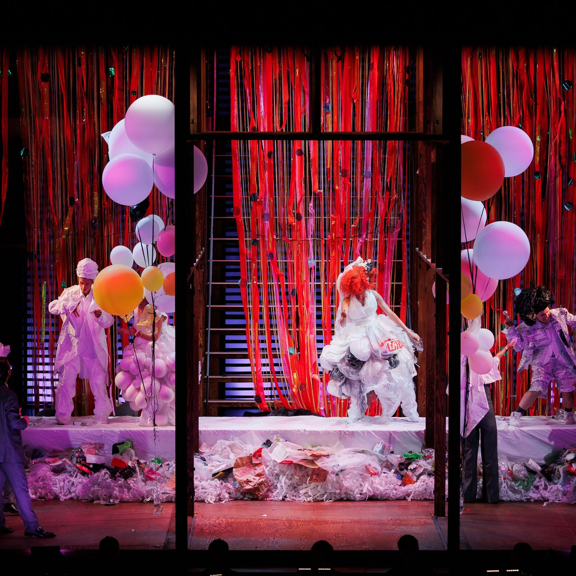 Декорации для оперы «Так поступают все женщины?» | Нижегородский театр оперы и балета. История занавеса. Превращаем идею в технологию