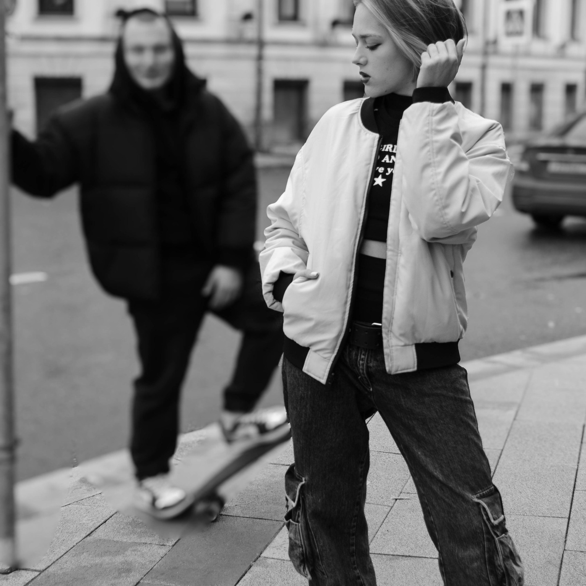 Фотосессия ЧБ no loveStory