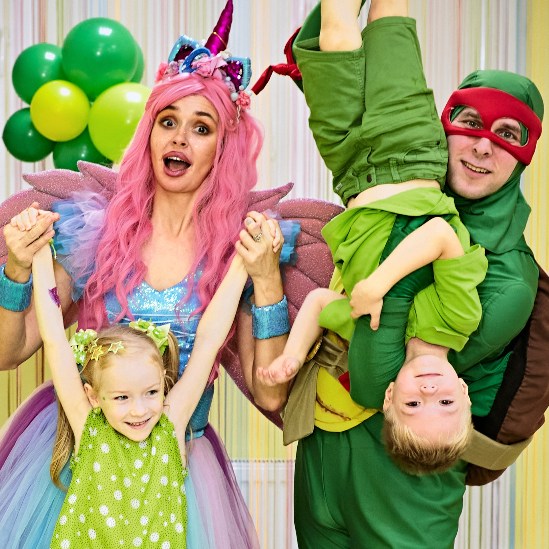 Единорожка и Черепашка Нинзя