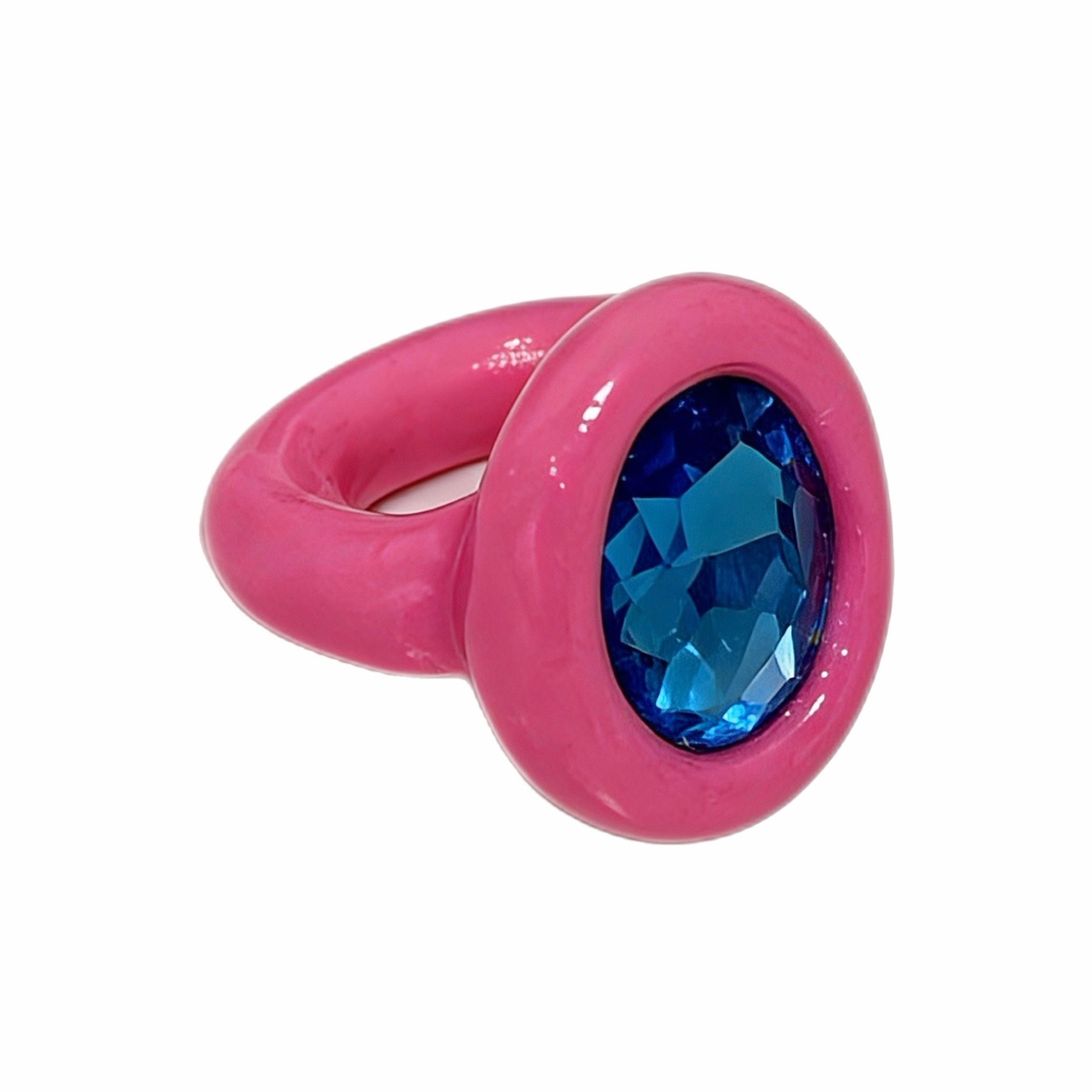 Кольцо РОЗОВОЕ МОРЕ. Bloom Bubbles