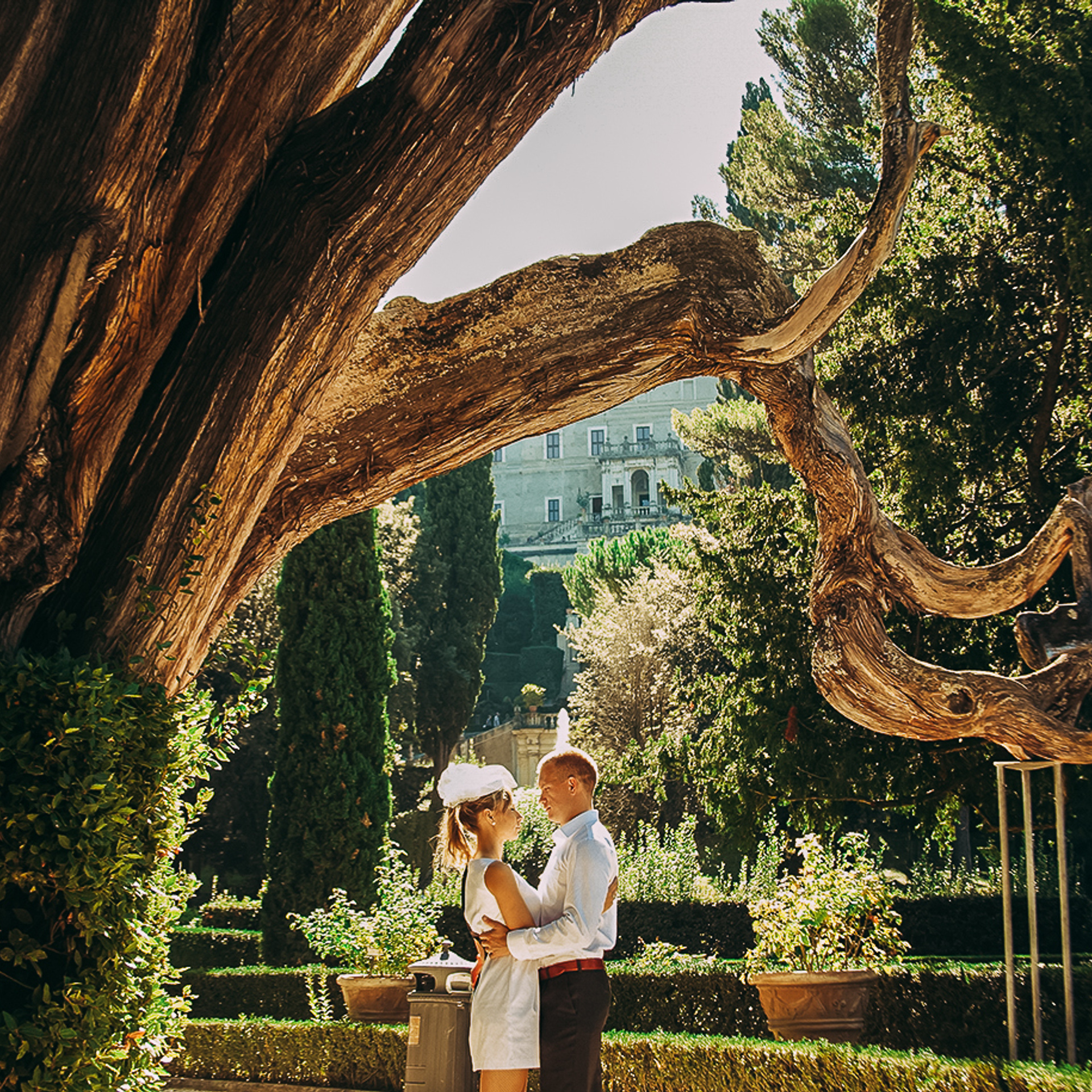 Игорь и Светлана. Рим.