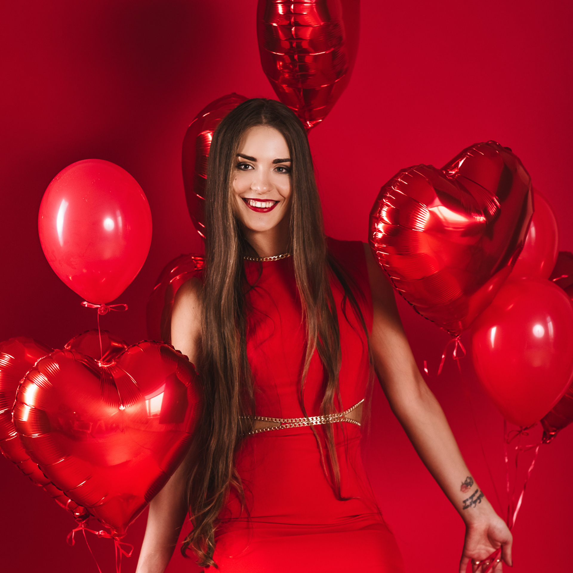 Анна (фотосессия с воздушными шарами). Фотограф в Санкт-Петербурге Наталья Прядильщикова