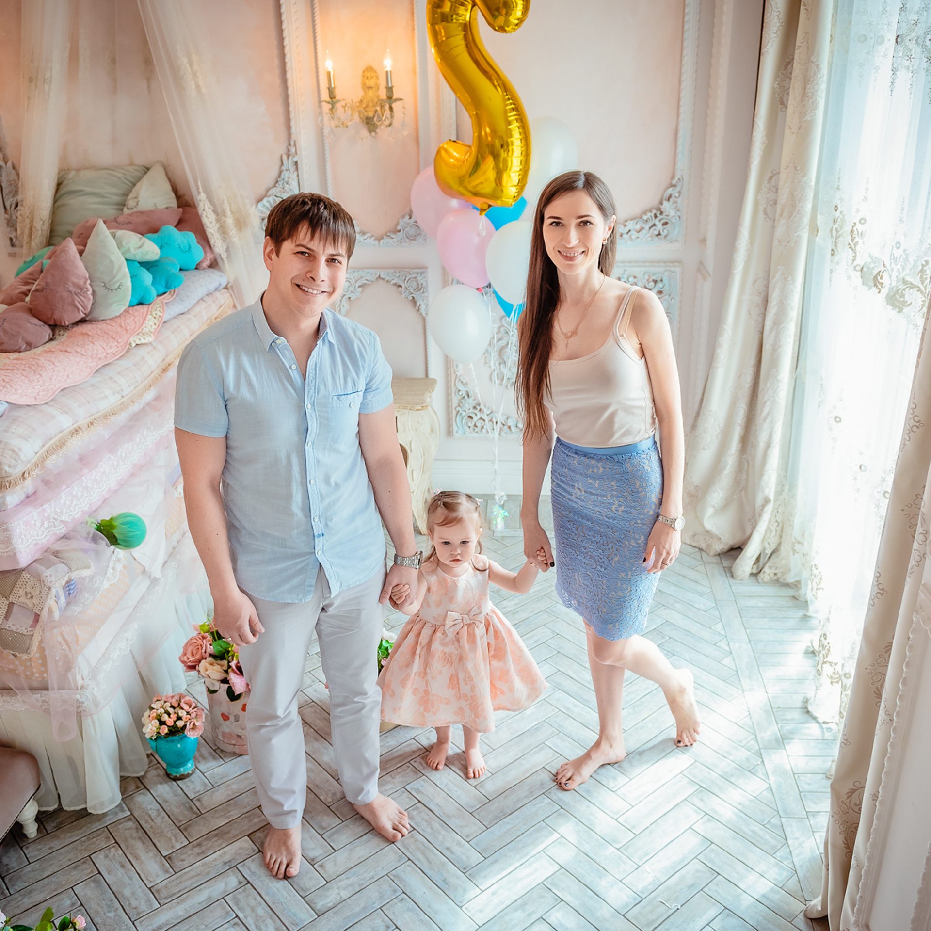 2 годика Алисы. Фотограф в Санкт-Петербурге Наталья Прядильщикова