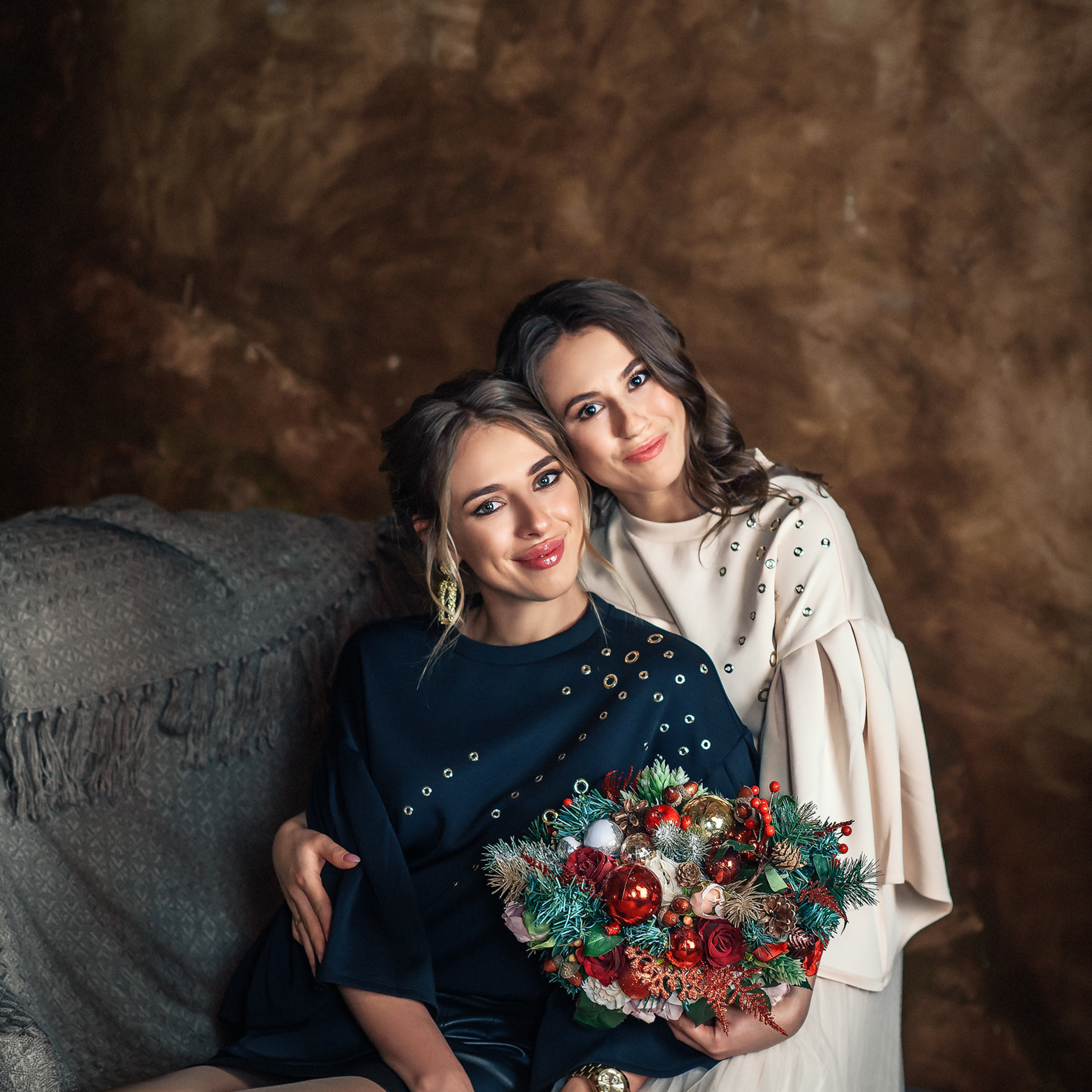 Олеся и Полина (фотосессия в студии). Фотограф в Санкт-Петербурге Наталья Прядильщикова