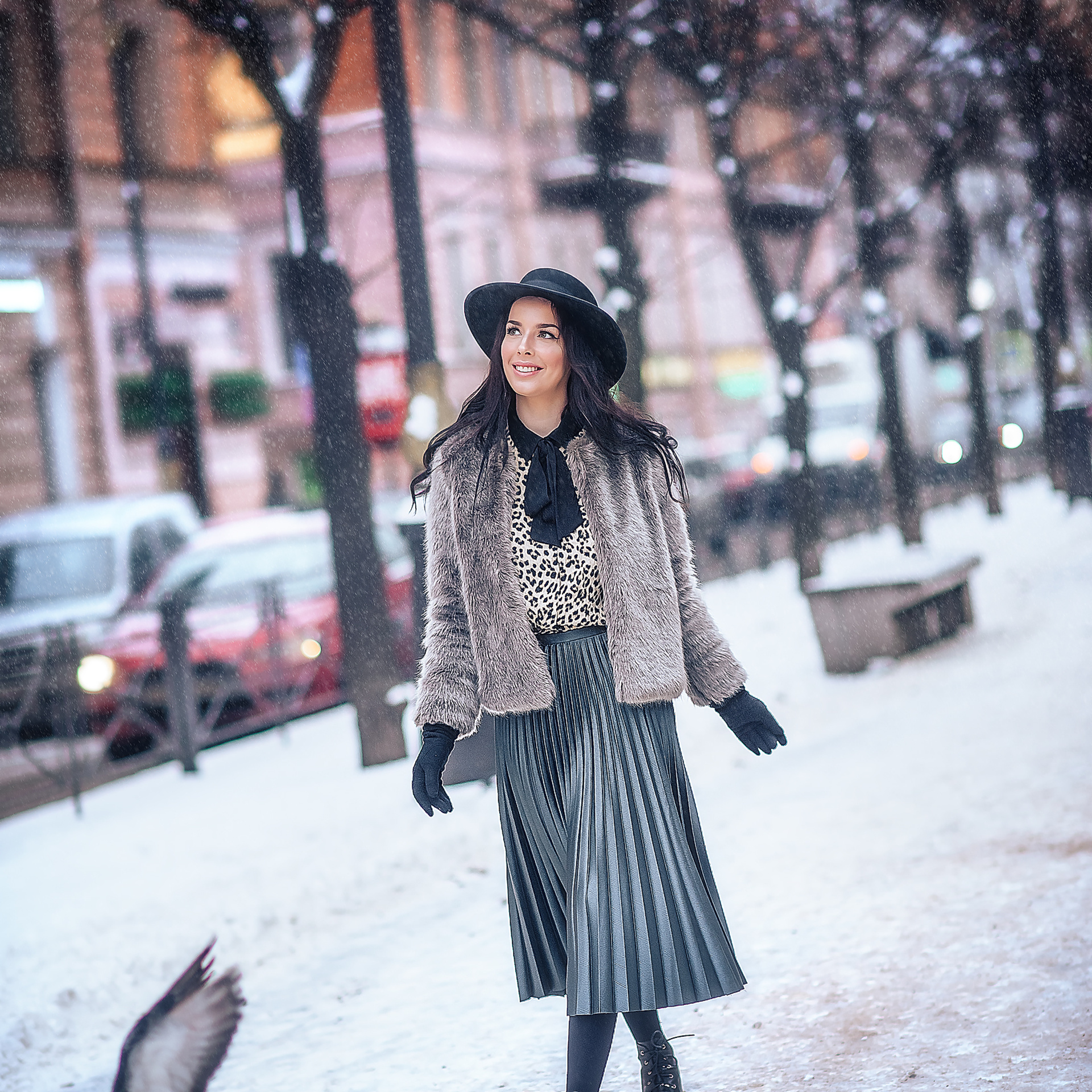 Вита и Сергей (прогулка зима). Фотограф в Санкт-Петербурге Наталья Прядильщикова