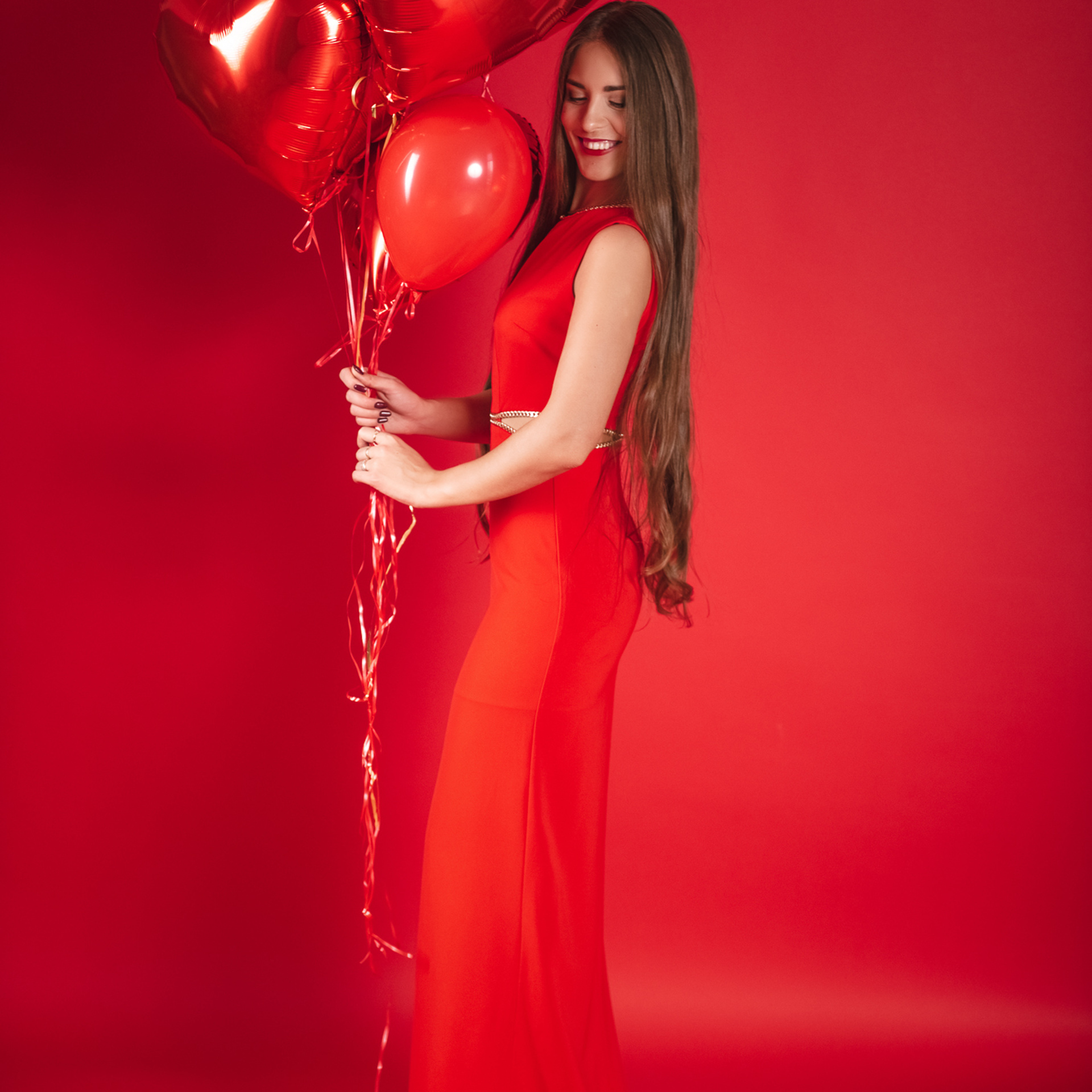 Анна (фотосессия с воздушными шарами). Фотограф в Санкт-Петербурге Наталья Прядильщикова