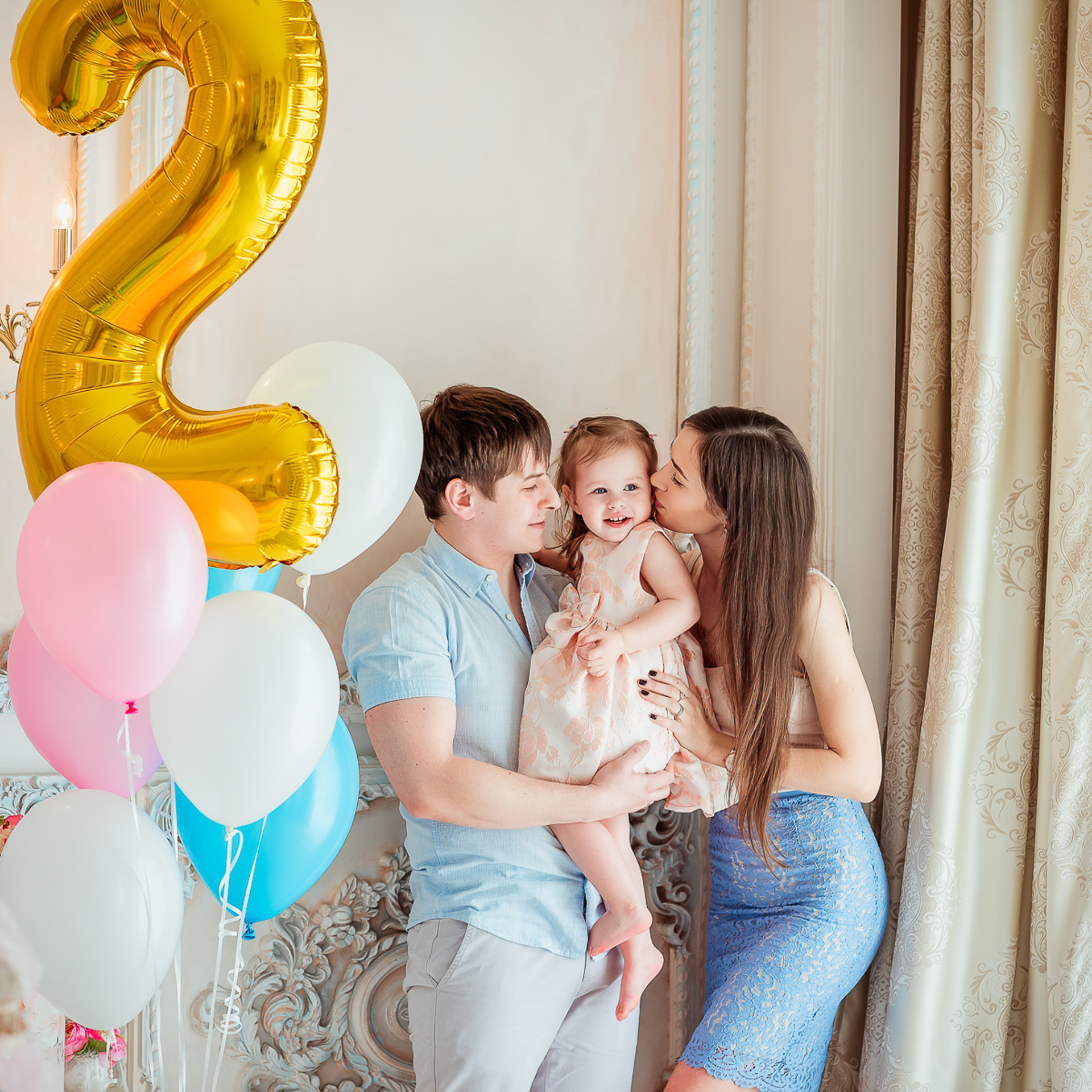 2 годика Алисы. Фотограф в Санкт-Петербурге Наталья Прядильщикова